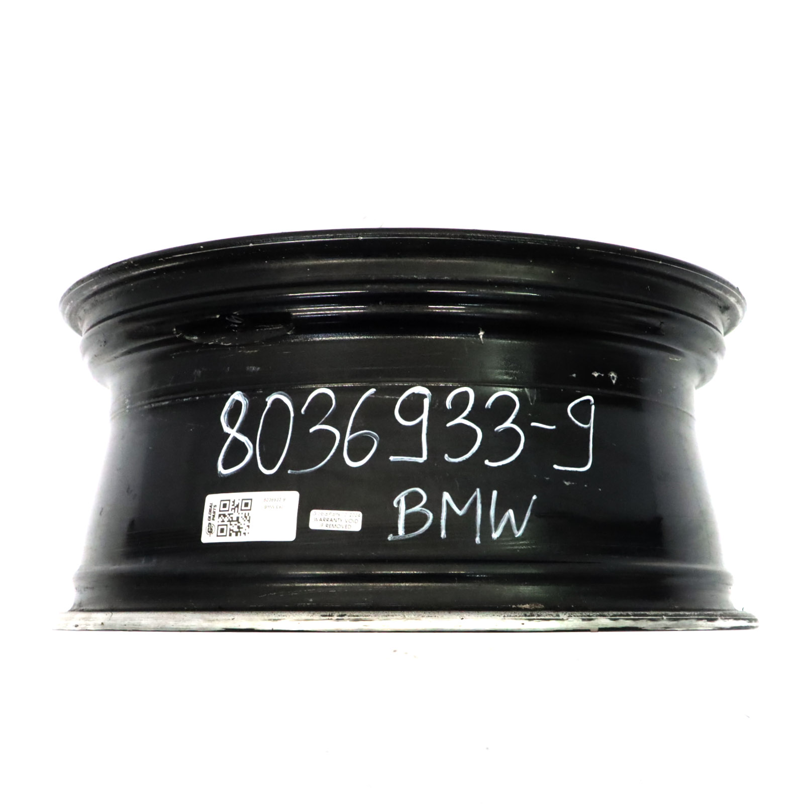 BMW E90 E91 E92 Vorne Alu Felge Alufelge Schwarz 18" 8J ET:34 M Sternspeiche 193