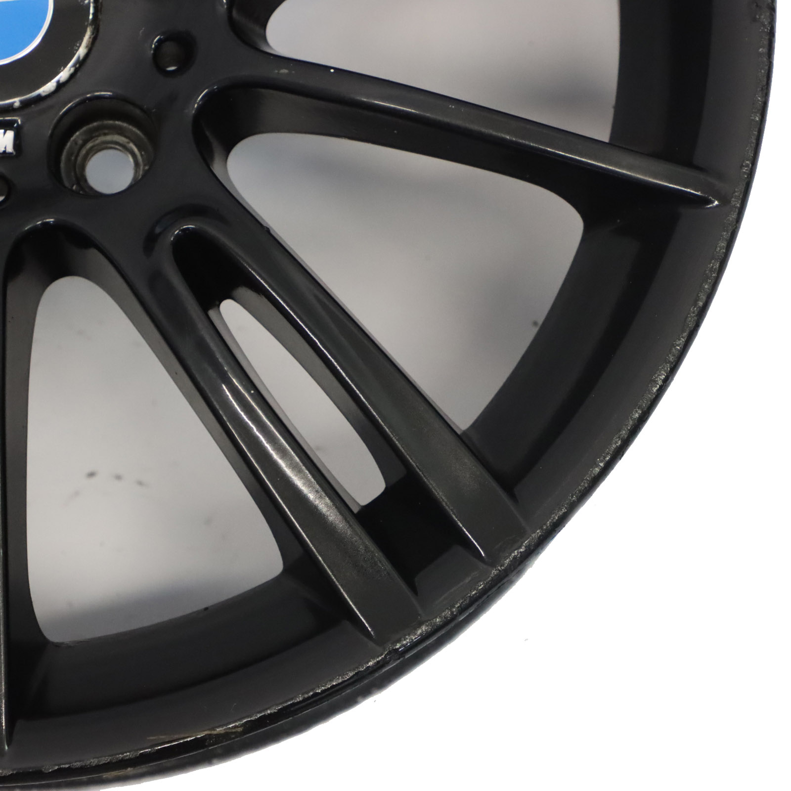 BMW E90 E91 E92 Vorne Alu Felge Alufelge Schwarz 18" 8J ET:34 M Sternspeiche 193