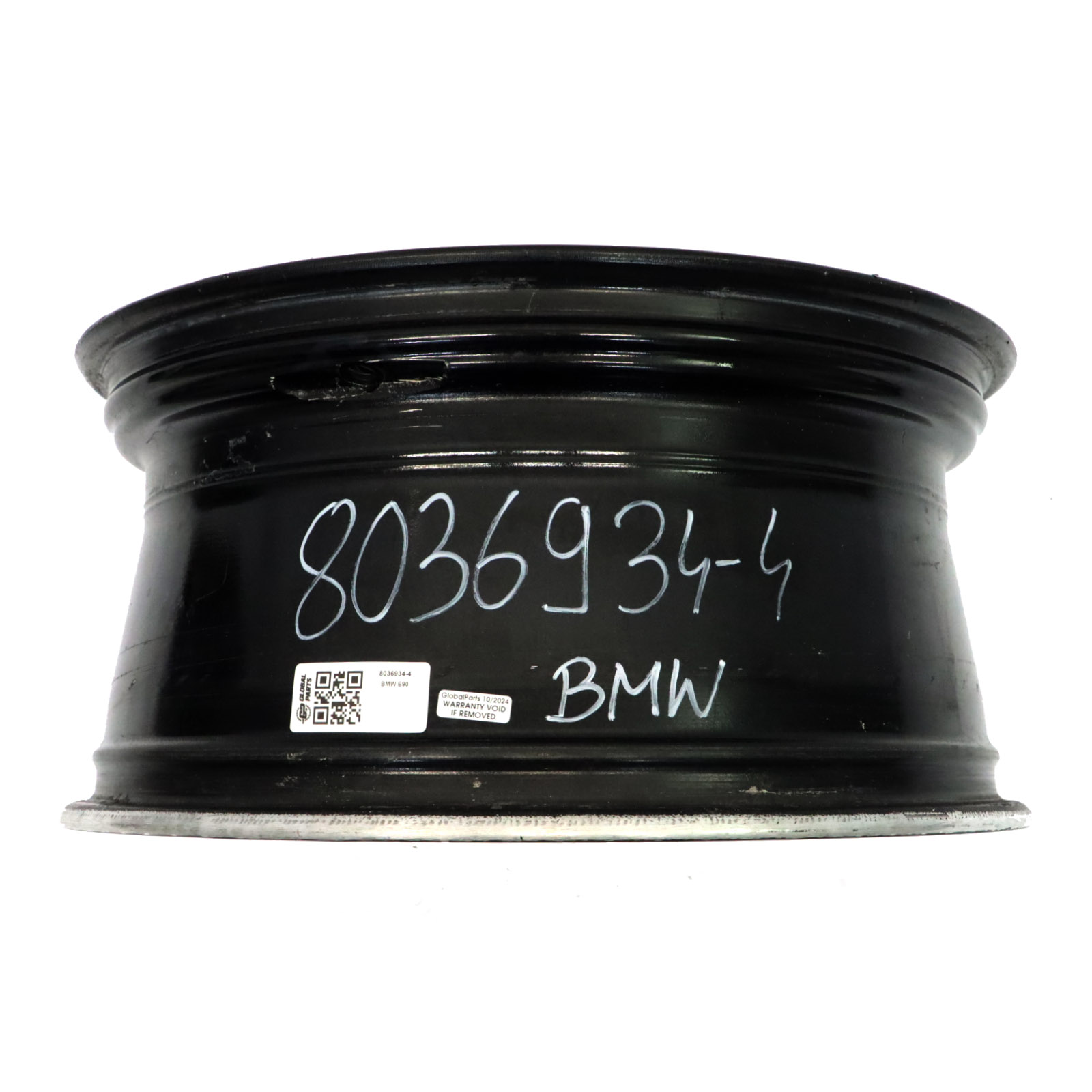 BMW E90 E91 E92 Schwarz Hinten Felgen Alufelge 18" Sternspeiche 193 8,5J ET:37