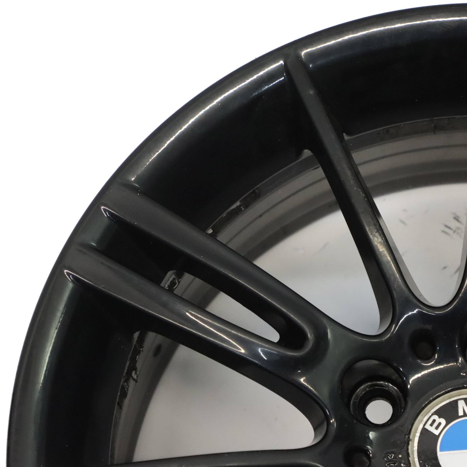 BMW E90 E91 E92 Schwarz Hinten Felgen Alufelge 18" Sternspeiche 193 8,5J ET:37