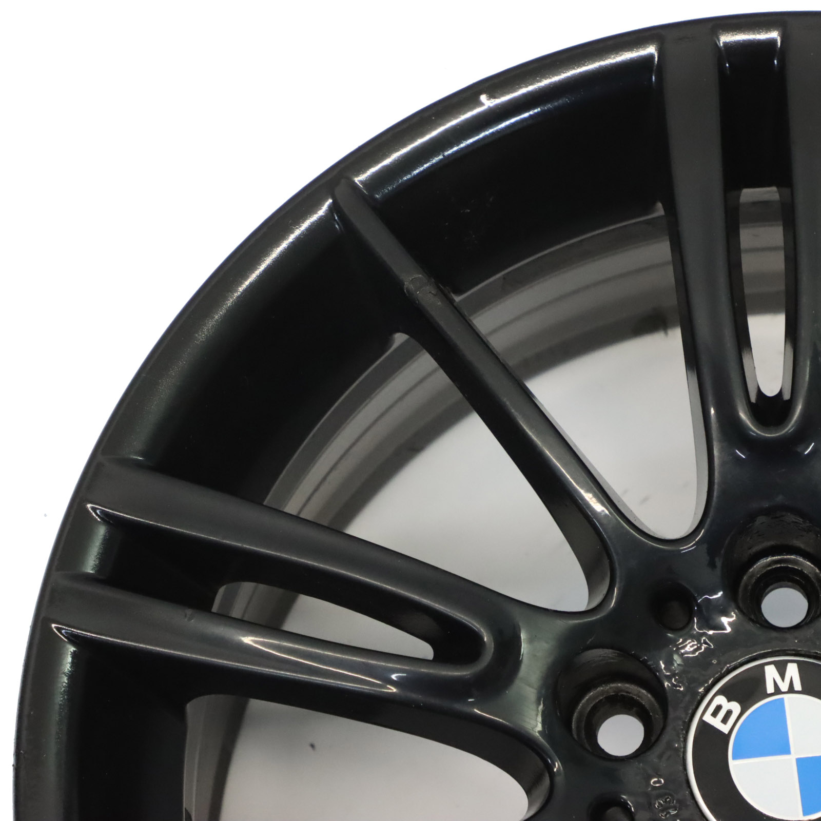 BMW E90 E91 E92 Schwarz Hinten Felgen Alufelge 18" Sternspeiche 193 8,5J ET:37