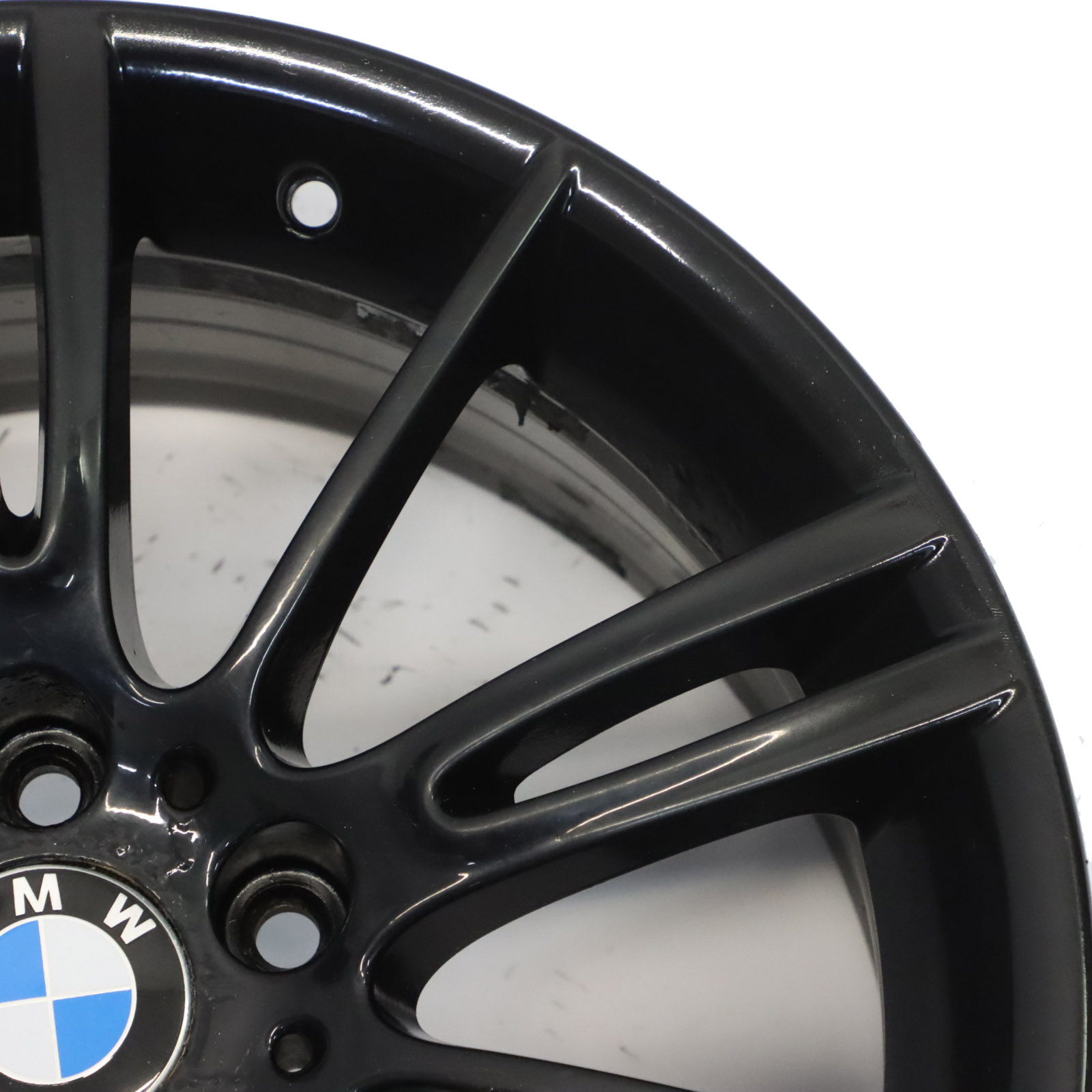 BMW E90 E91 E92 Schwarz Hinten Felgen Alufelge 18" Sternspeiche 193 8,5J ET:37