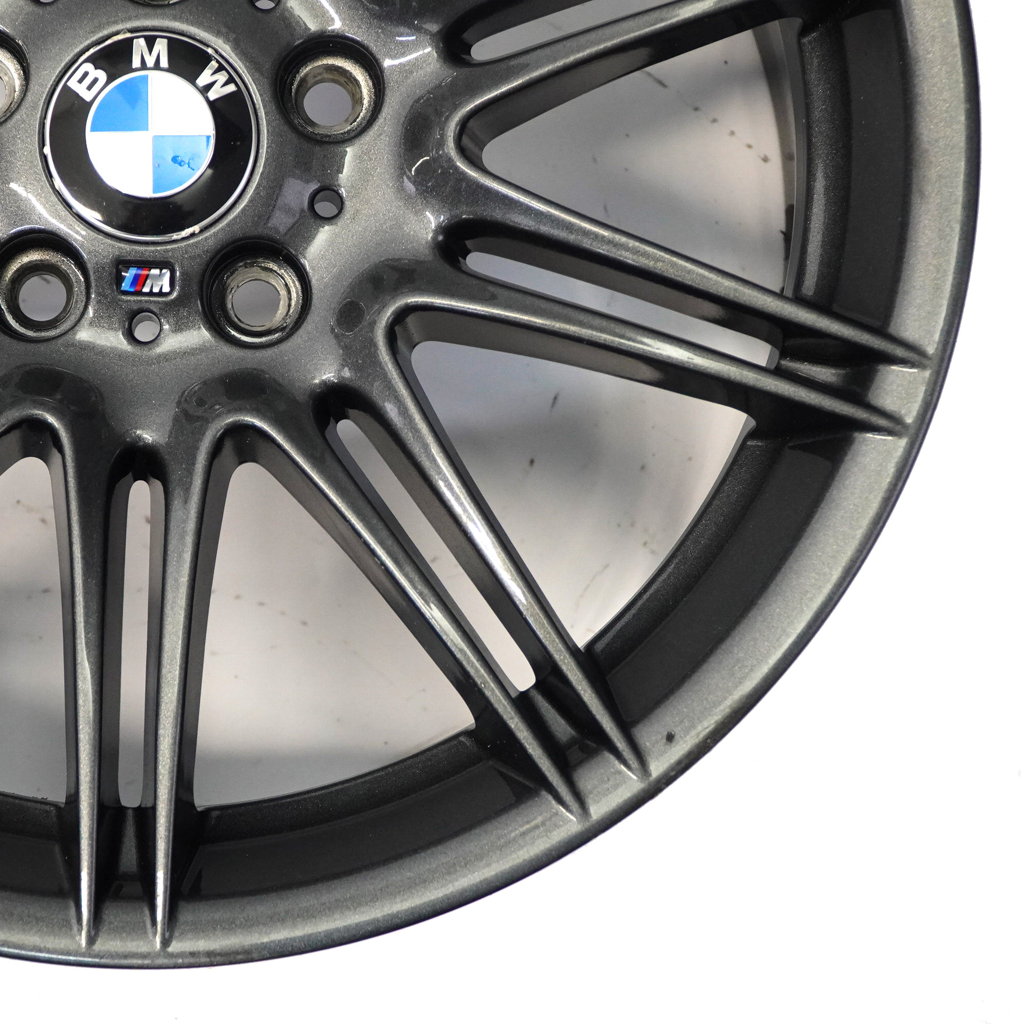 BMW E90 E91 E92 Grey Front Wheel Alloy Rim 19" M Double Spoke 225 8J ET:37