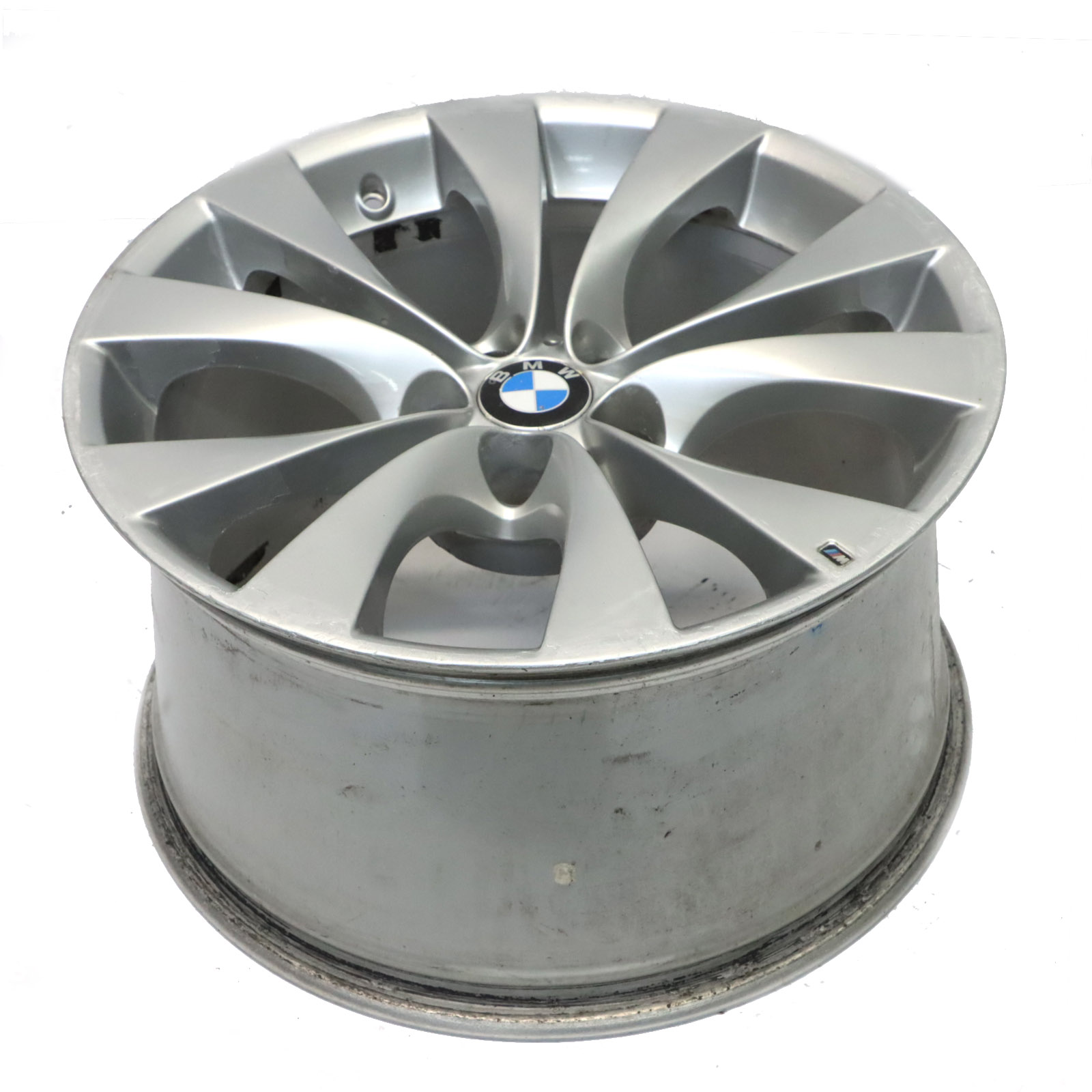 BMW X5 E70 Silver Rear Wheel Alloy Rim 20" M V-spoke 227 ET:35 11J 8037350