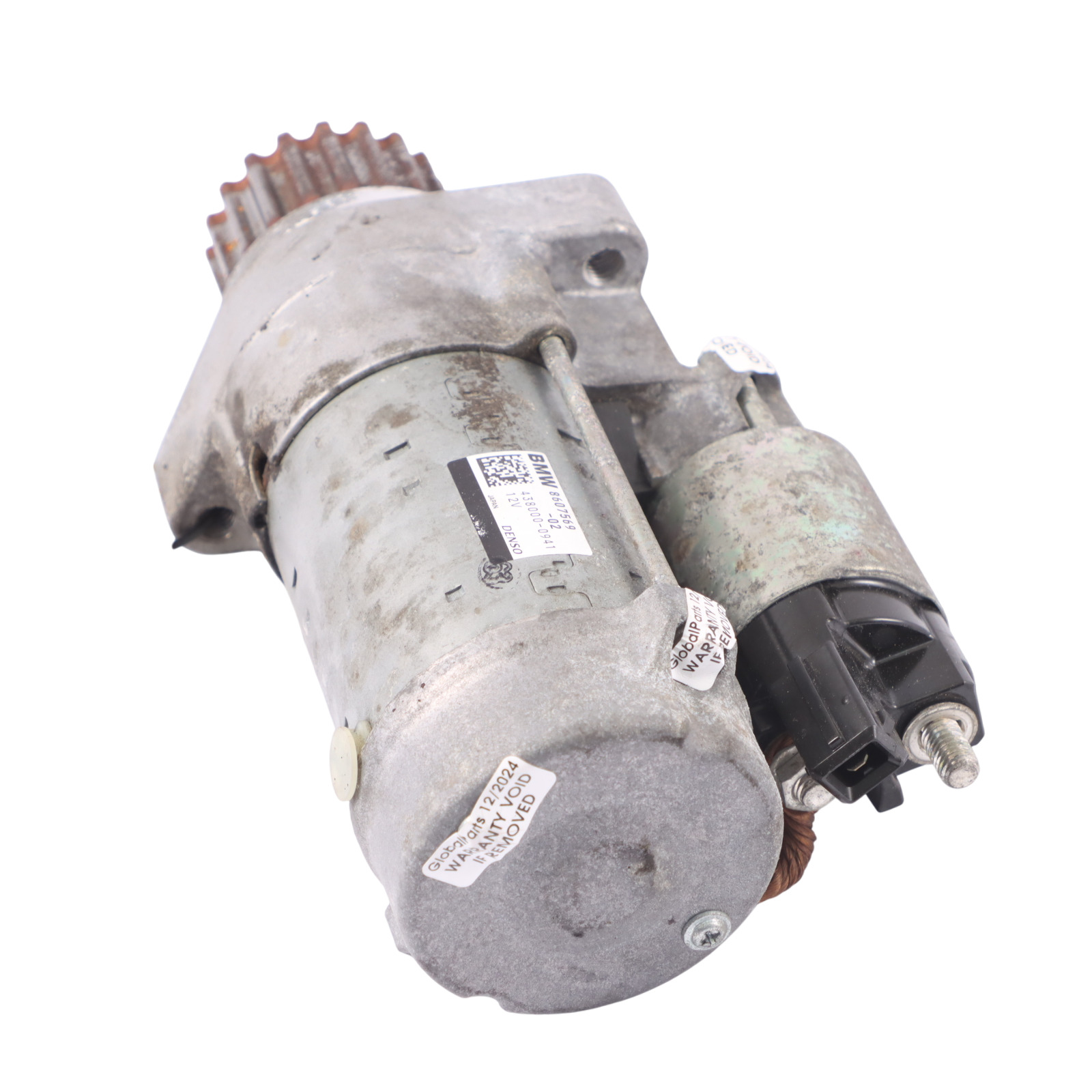 BMW X5 F15 40eX N20 Hybrid Starter Motor Automatic Transmission 8607569