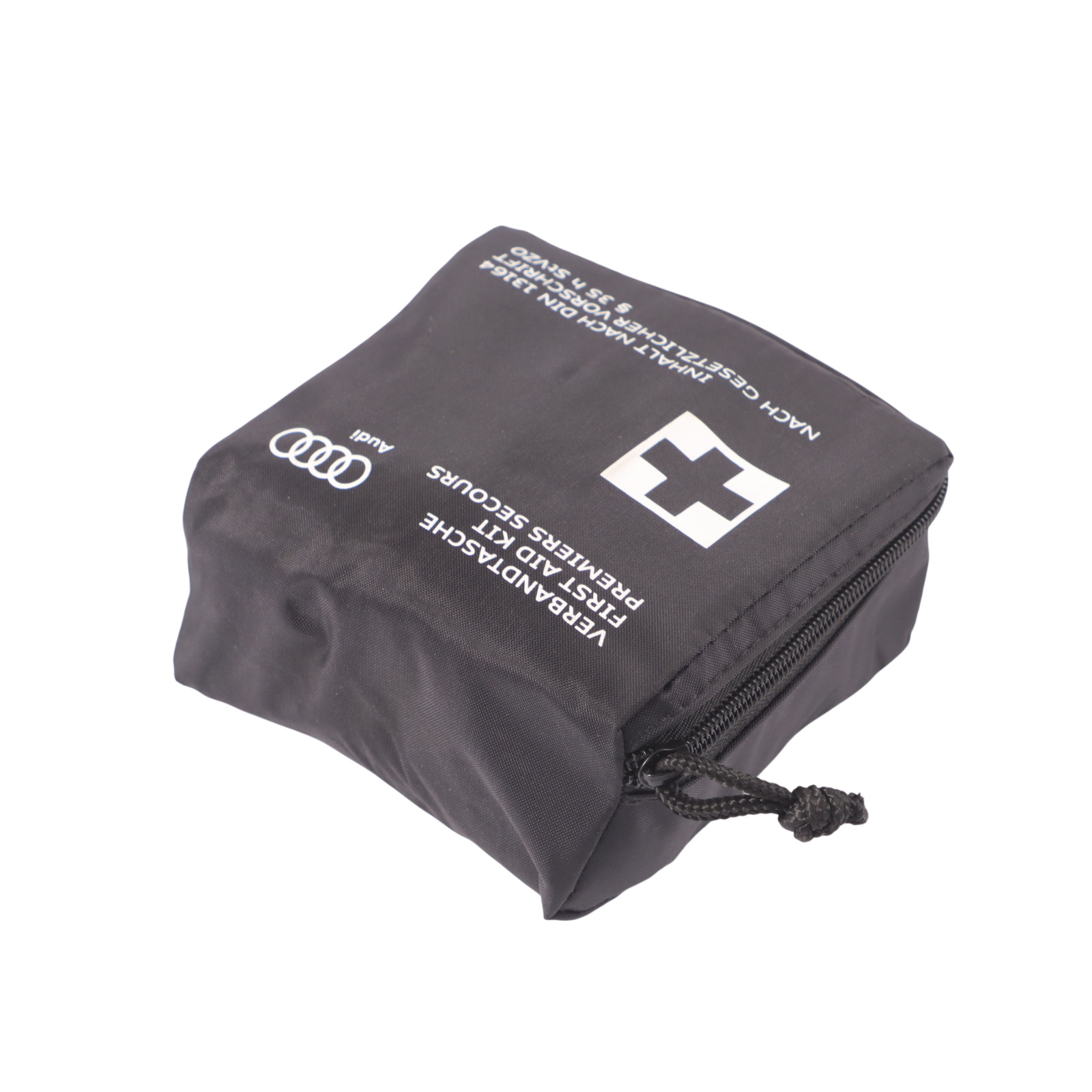 Audi Universal First Aid Emergency Medical Kit Black Pouch 8J7860282B