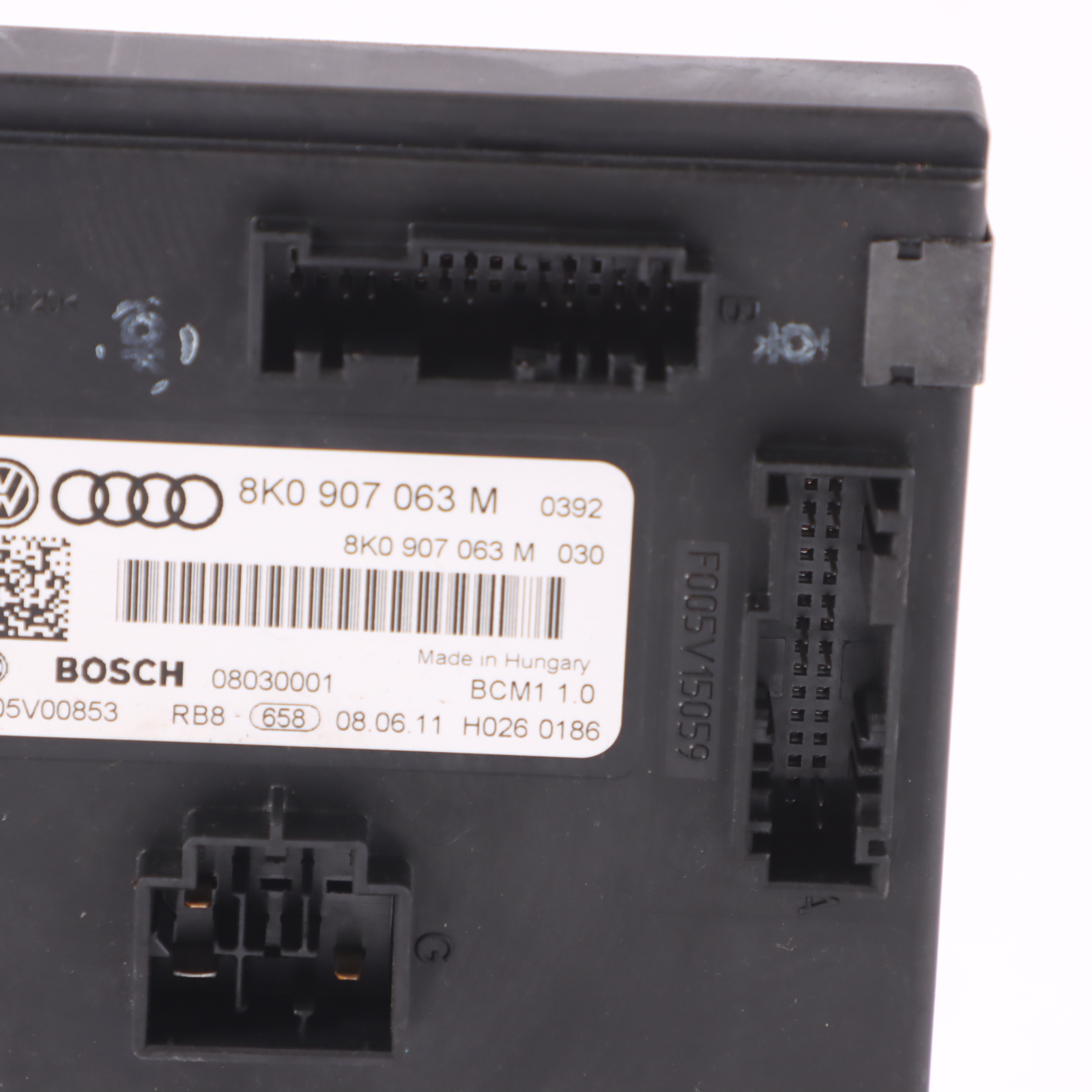 Audi A4 B8 A5 8T Karosserie Komfort Einheit Modul ECU 8K0907063M