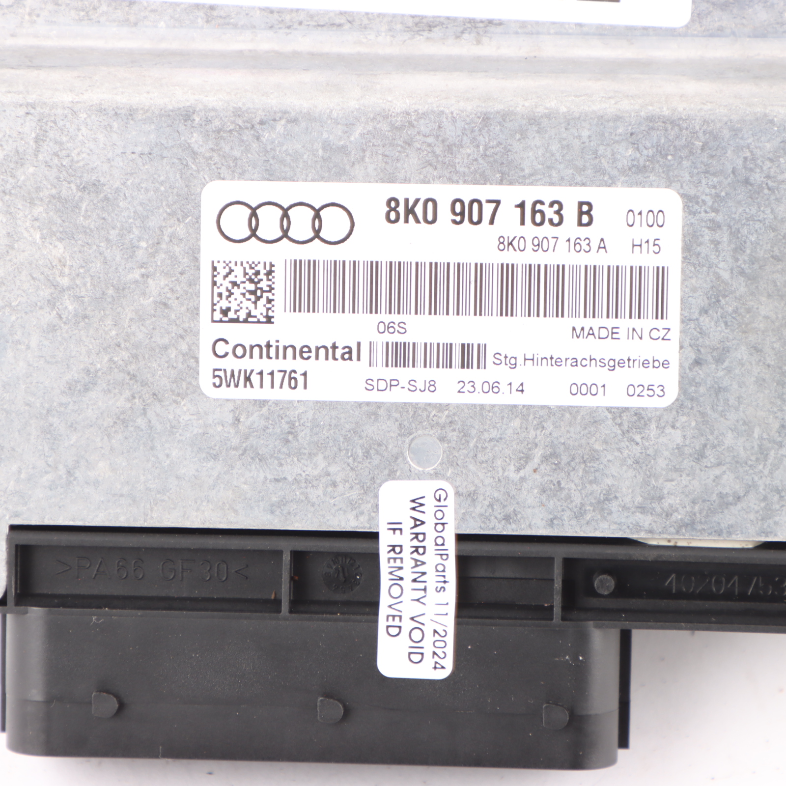 Audi RS4 B8 Differential Control Unit Function Module 8K0907163B