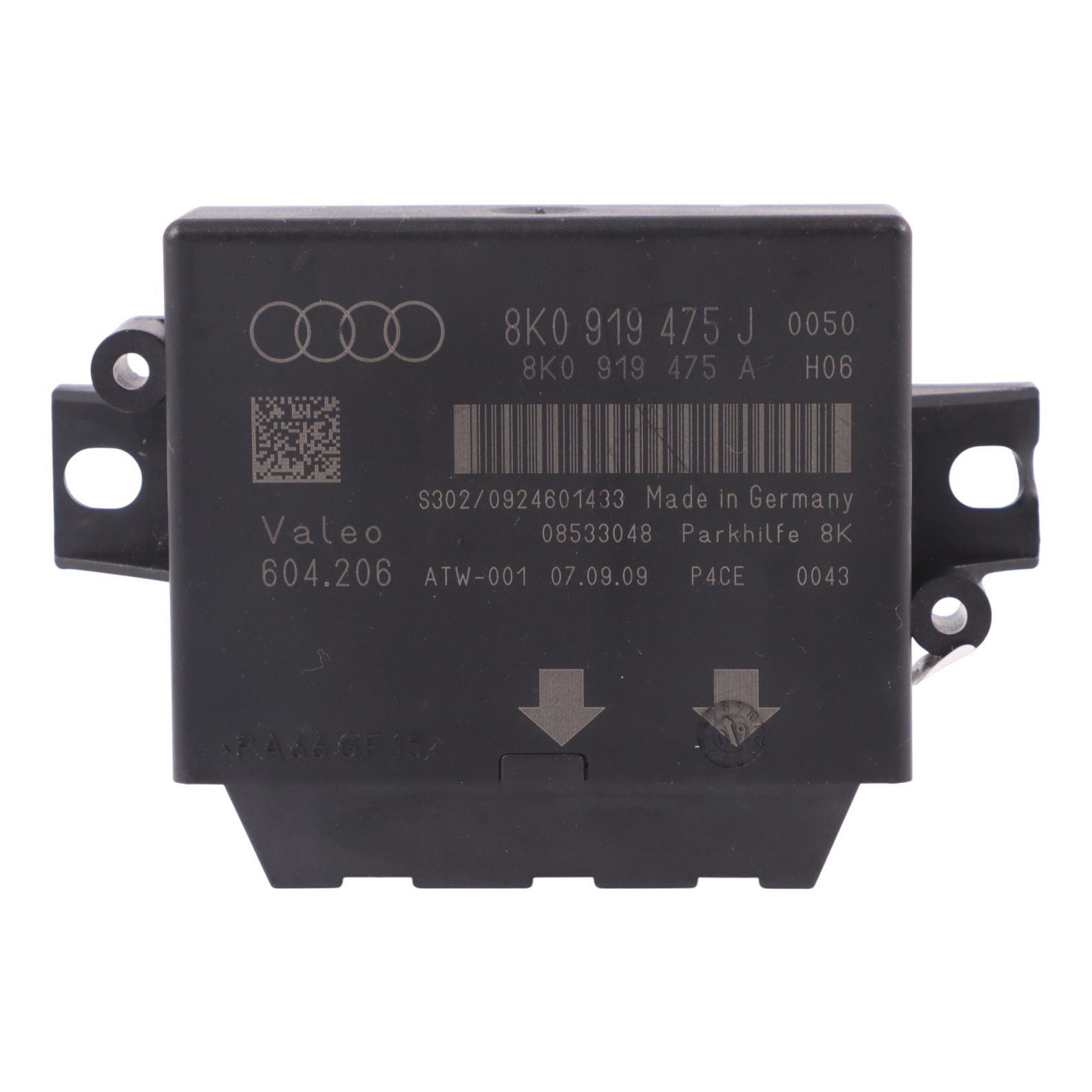 Audi A4 B8 PDC Assistance Parking Distance Control Module Unit ECU 8K0919475J