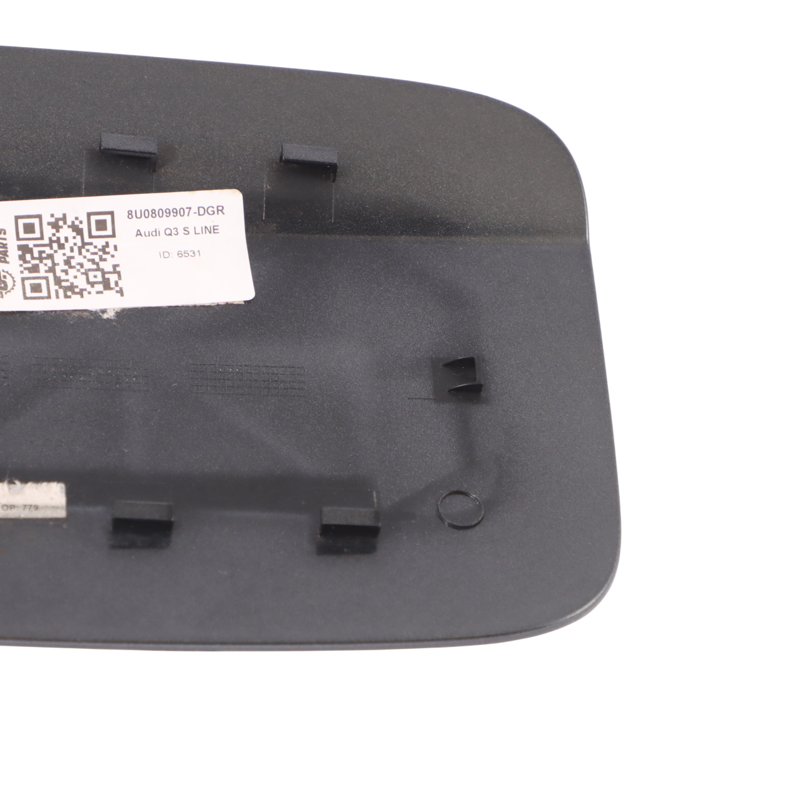 Audi Q3 8U Kraftstoff Tank Deckel Abdeckung Daytona Grau - Z7S 8U0809907