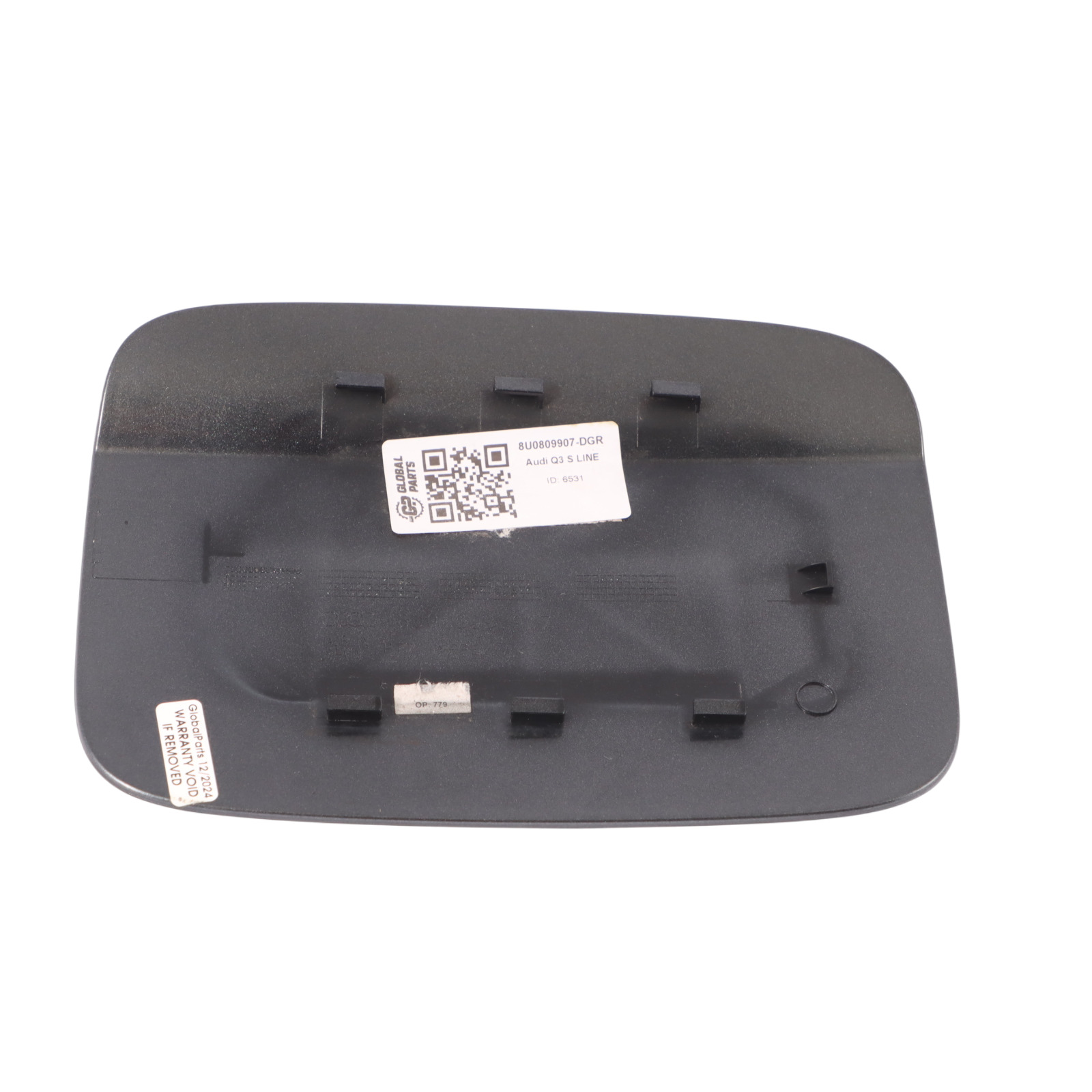 Audi Q3 8U Kraftstoff Tank Deckel Abdeckung Daytona Grau - Z7S 8U0809907