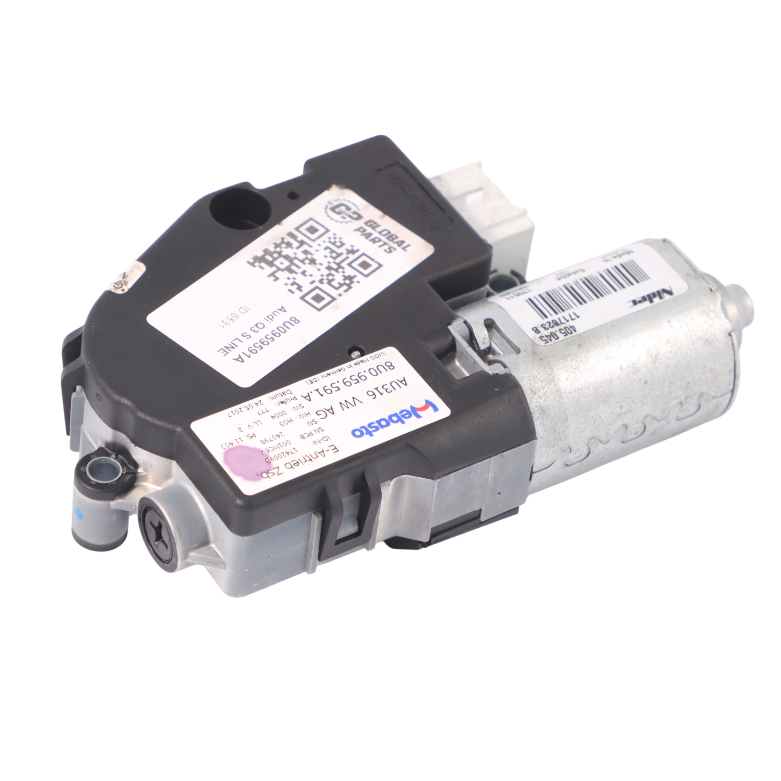 Audi Q3 8U Glasschiebedach Motor Antriebsmechanismus Vorne Hinten 8U0959591A