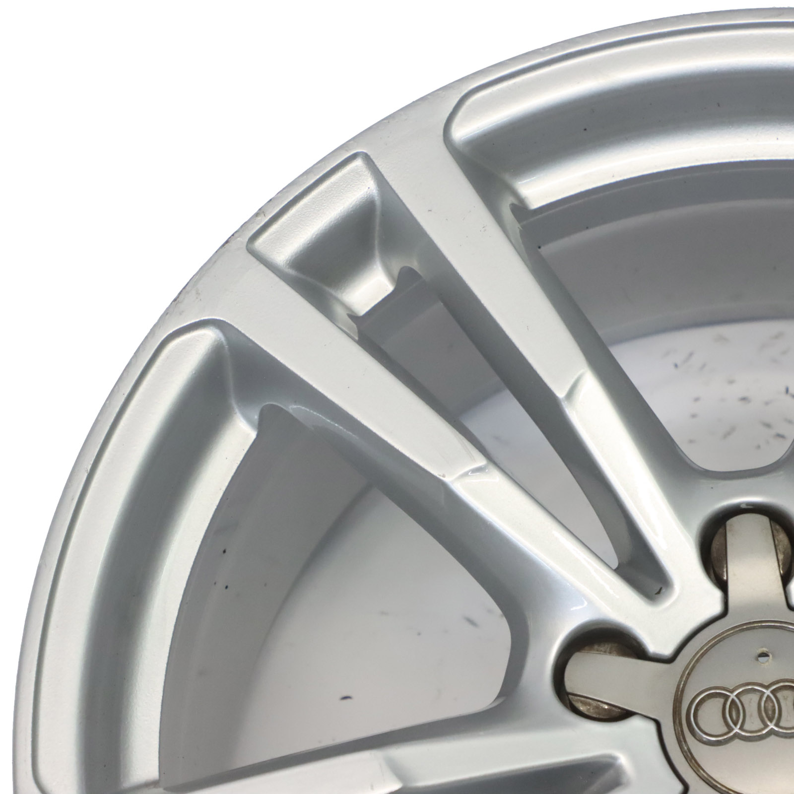 Audi A3 8V Silver Wheel Alloy Rim 18" 8J ET46 Star Spoke 8V0601025BC