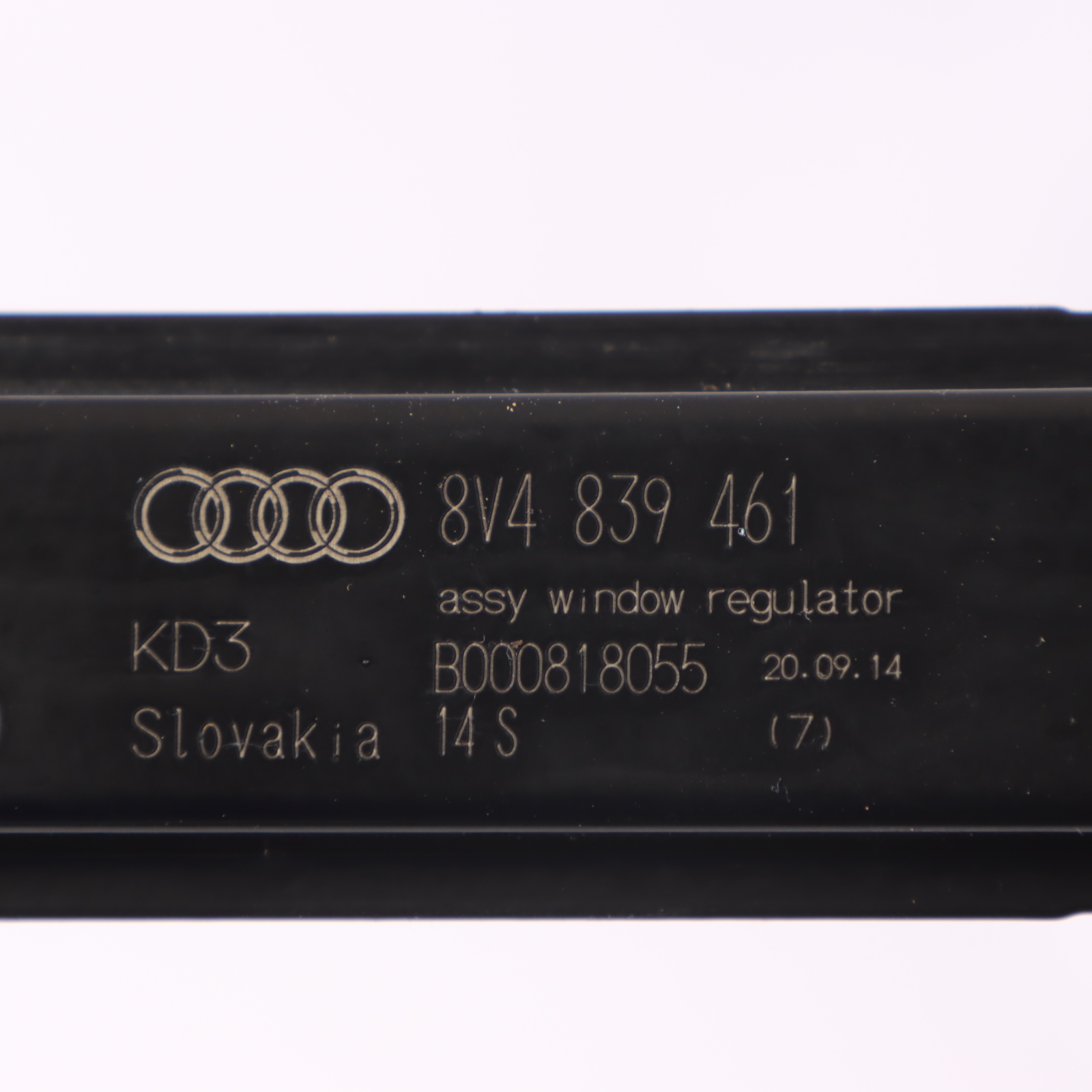 Audi A3 8V Fensterheber Regulator Mechanismus hinten links 8V4839461