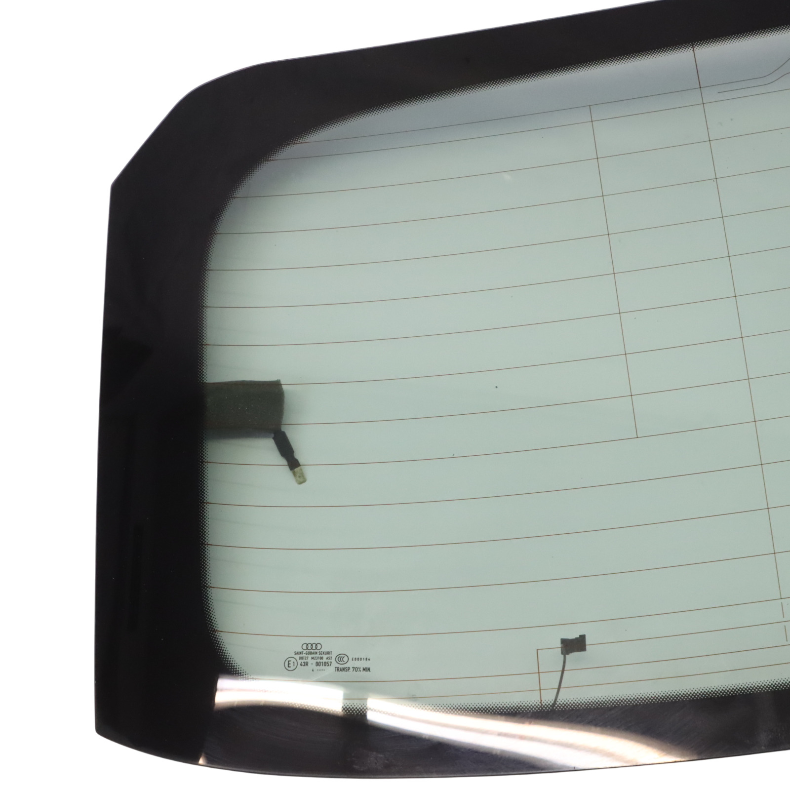 Audi A3 8V Boot Lid Window Glass Rear Heated Green AS2 8V4845501