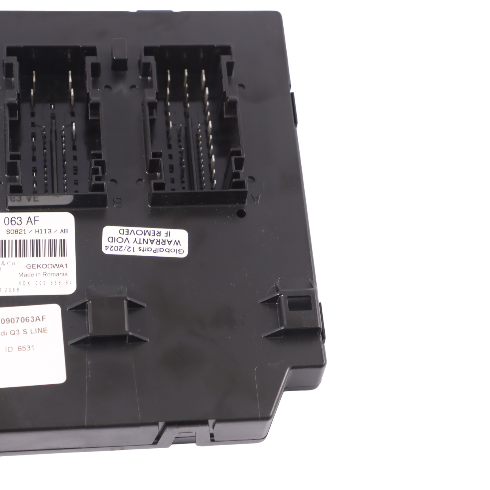 Audi Q3 S Line BCM Body Control Module Unit ECU 8X0907063AF