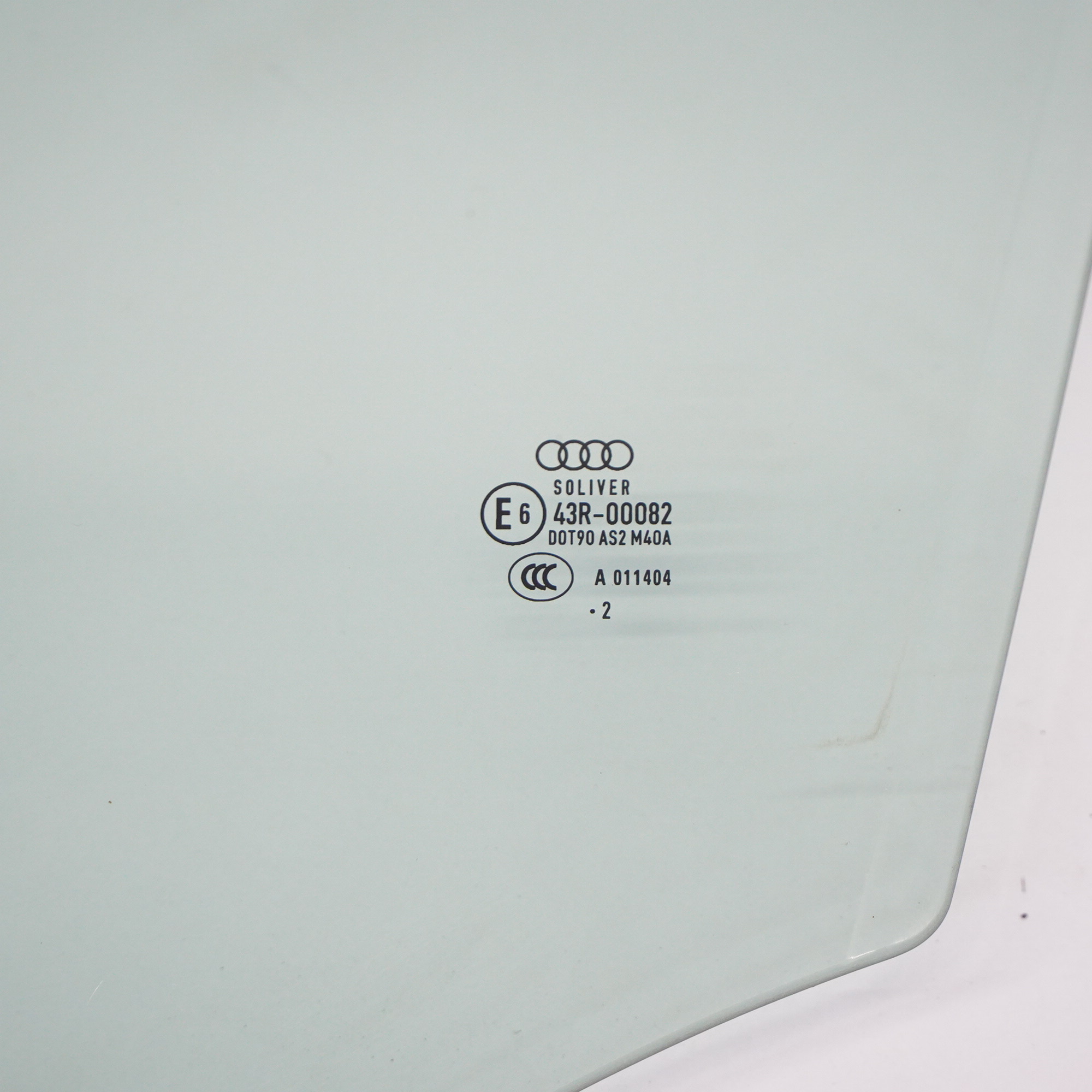 Audi A1 8X Türfenster Glas Vorne Links AS2 Grün 8X4845201