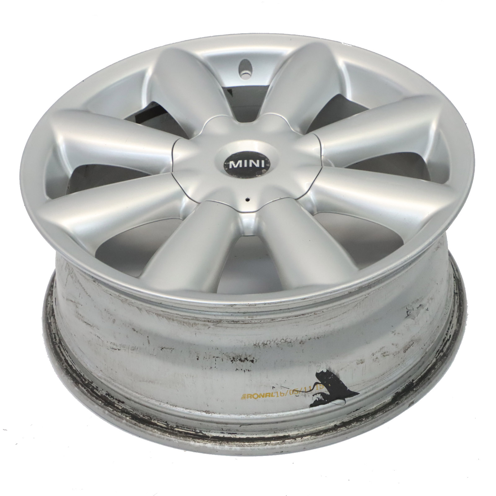 Mini Cooper R60 R61 Silber Alu Felge Alufelge 18" ET:52 7,5J Turbo Fan 126