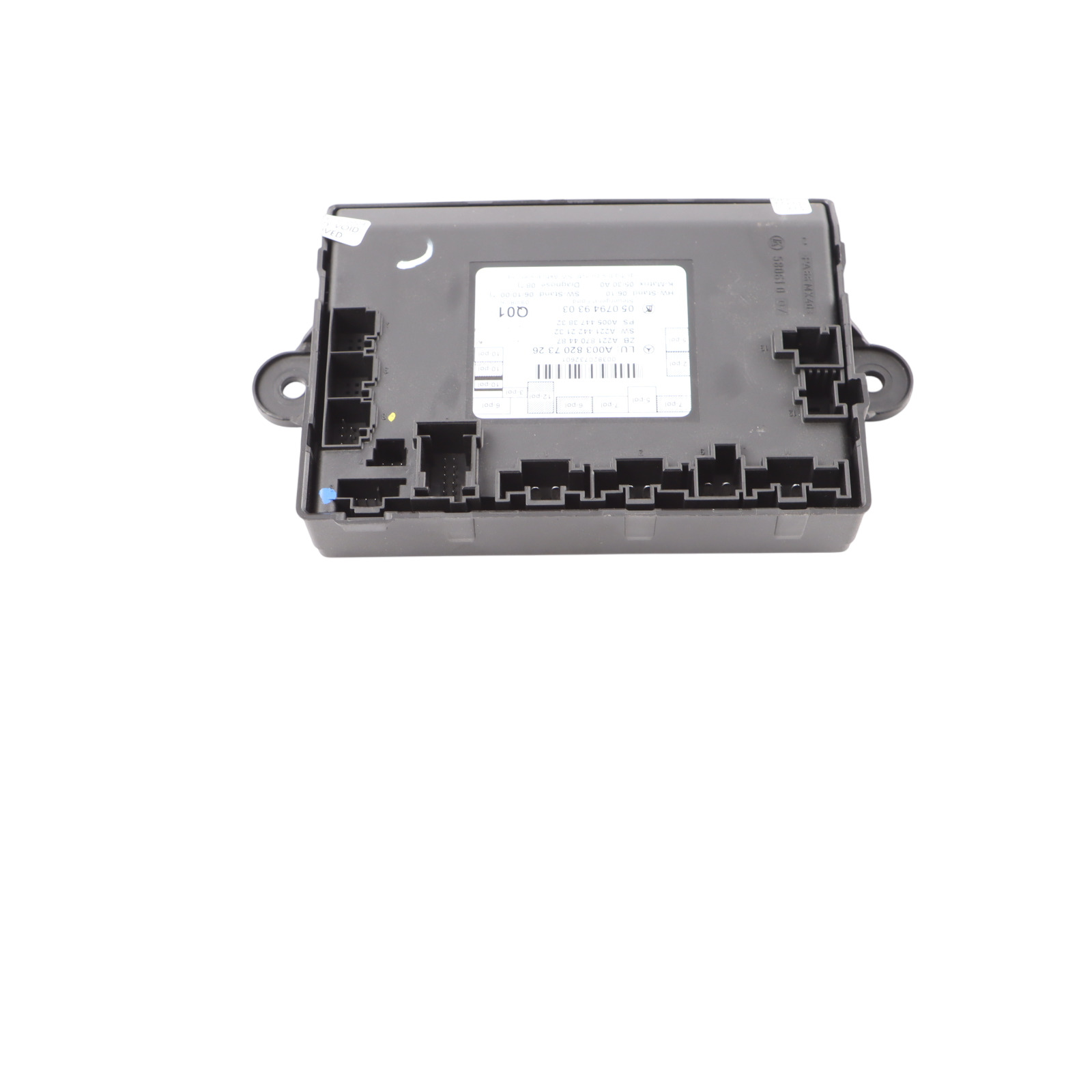 Mercedes W221 Hintere Tür Modul Steuergerät Links ECU A0038207326