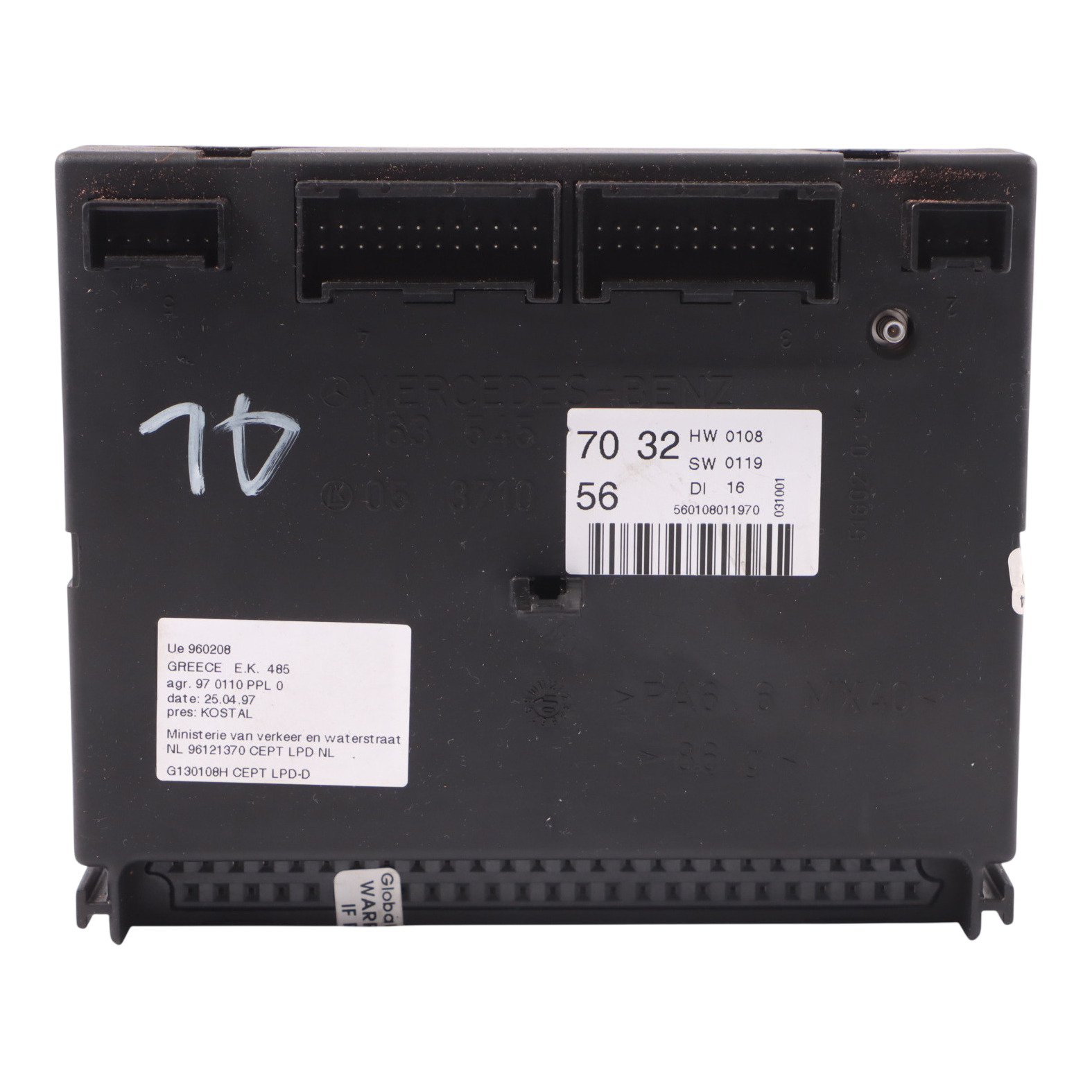 Mercedes ML W163 Modul SAM Elektronik Steuergerät A1635457032