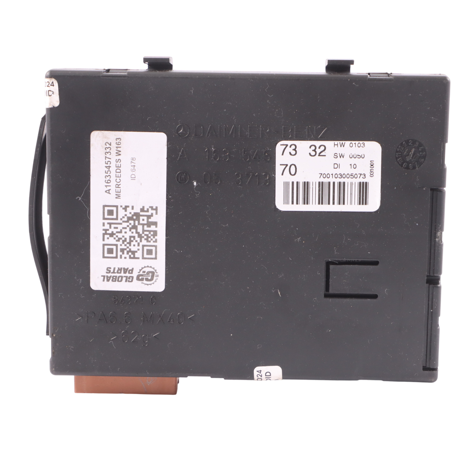 Mercedes ML W163 Comfort Control Module Central Electronics A1635457332