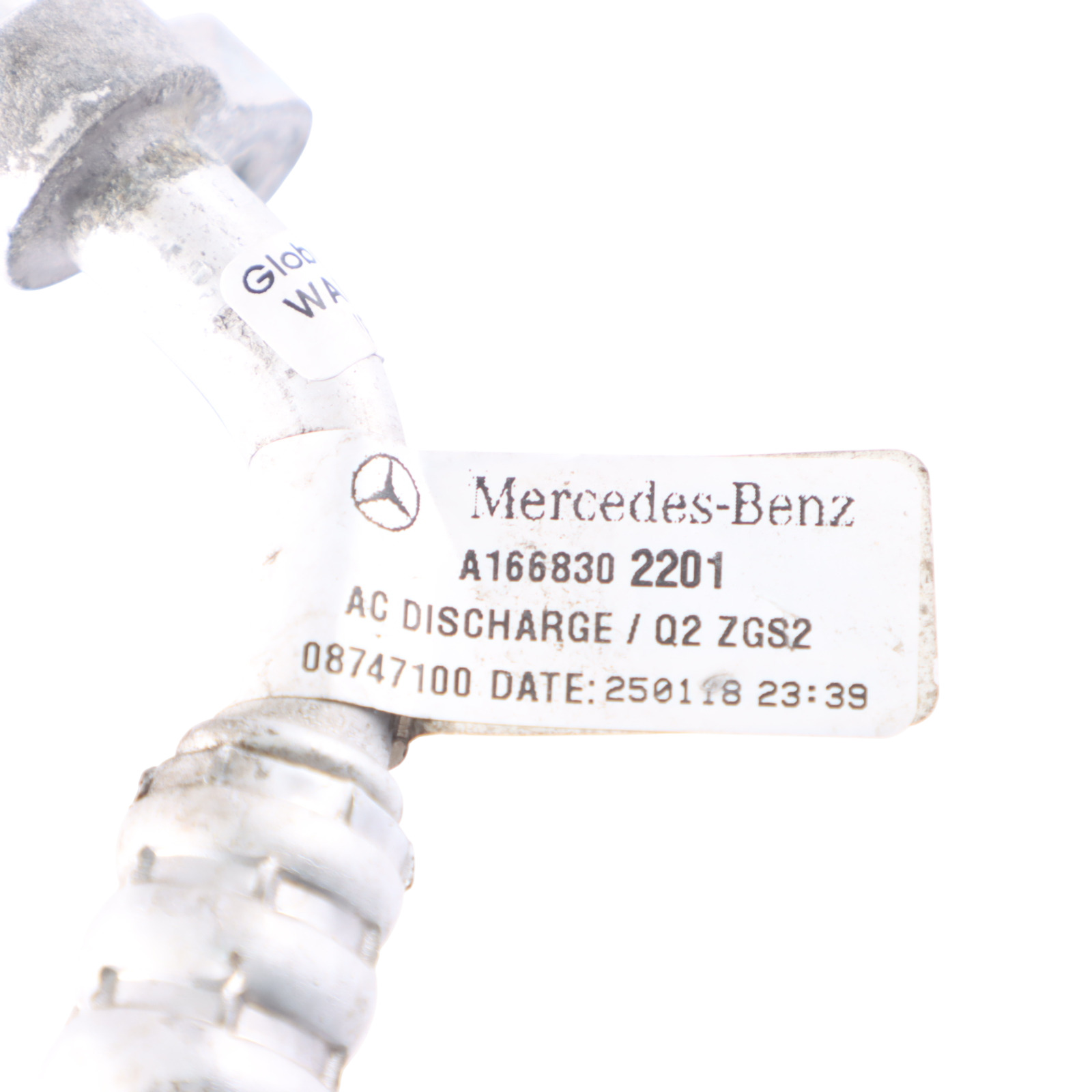 Mercedes GLE W166 Air Conditioning A/C Air Con Hose Pipe Line A1668302201