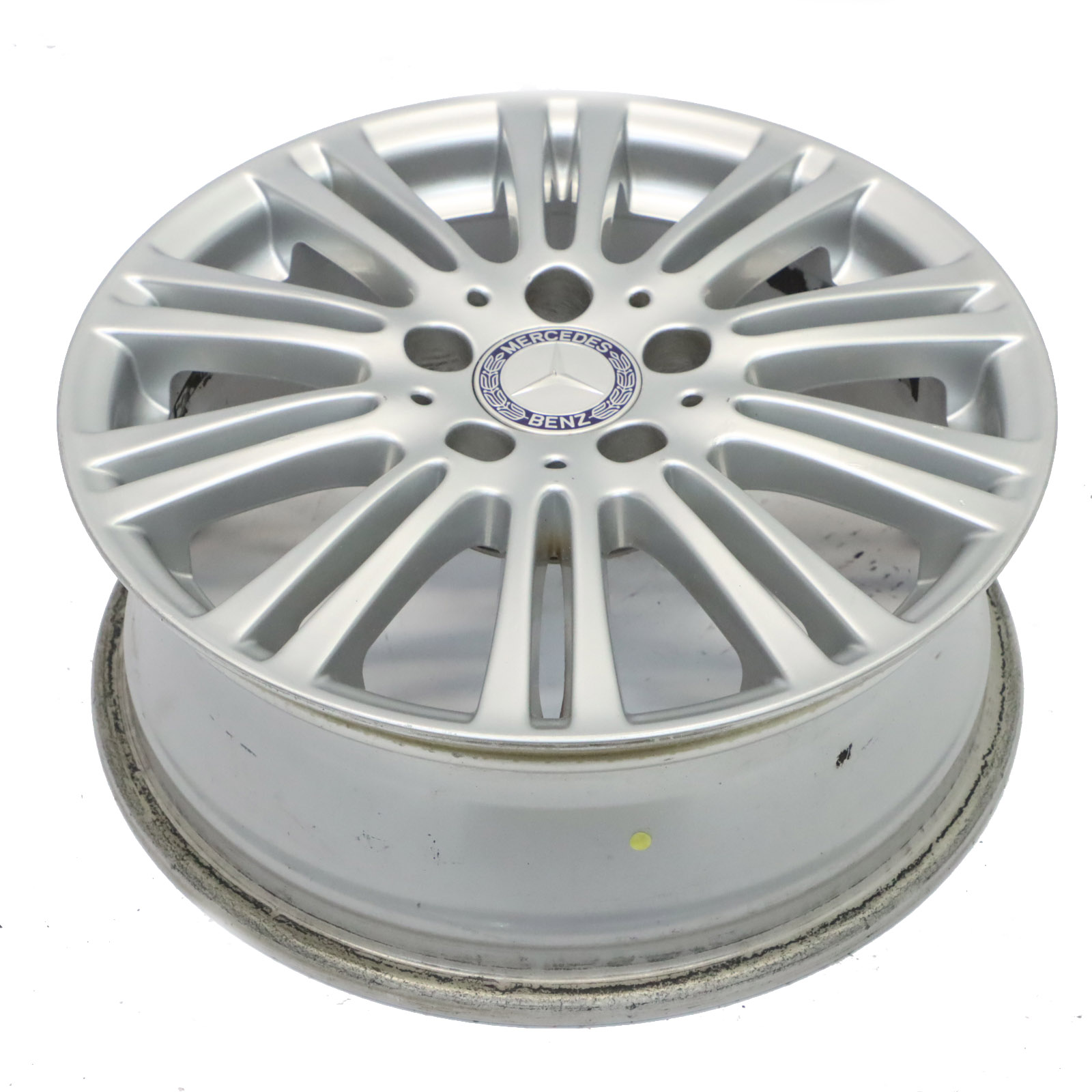 Mercedes W169 Silberne Leichtmetallfelge 16" 6J ET:46 A1694012102