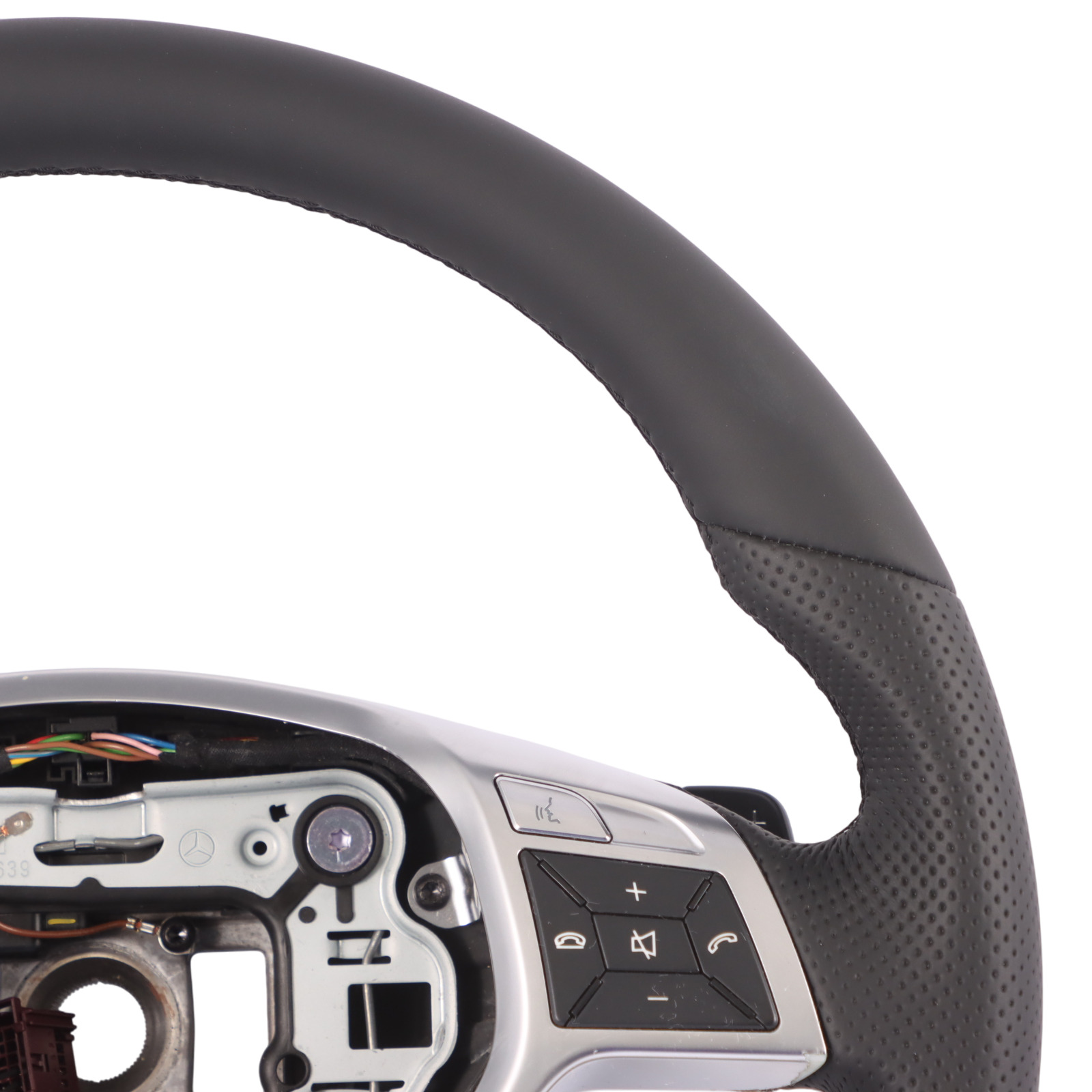 Steering Wheel Mercedes W204 W207 W212 W218 NEW Black Leather Sport Paddle Shift