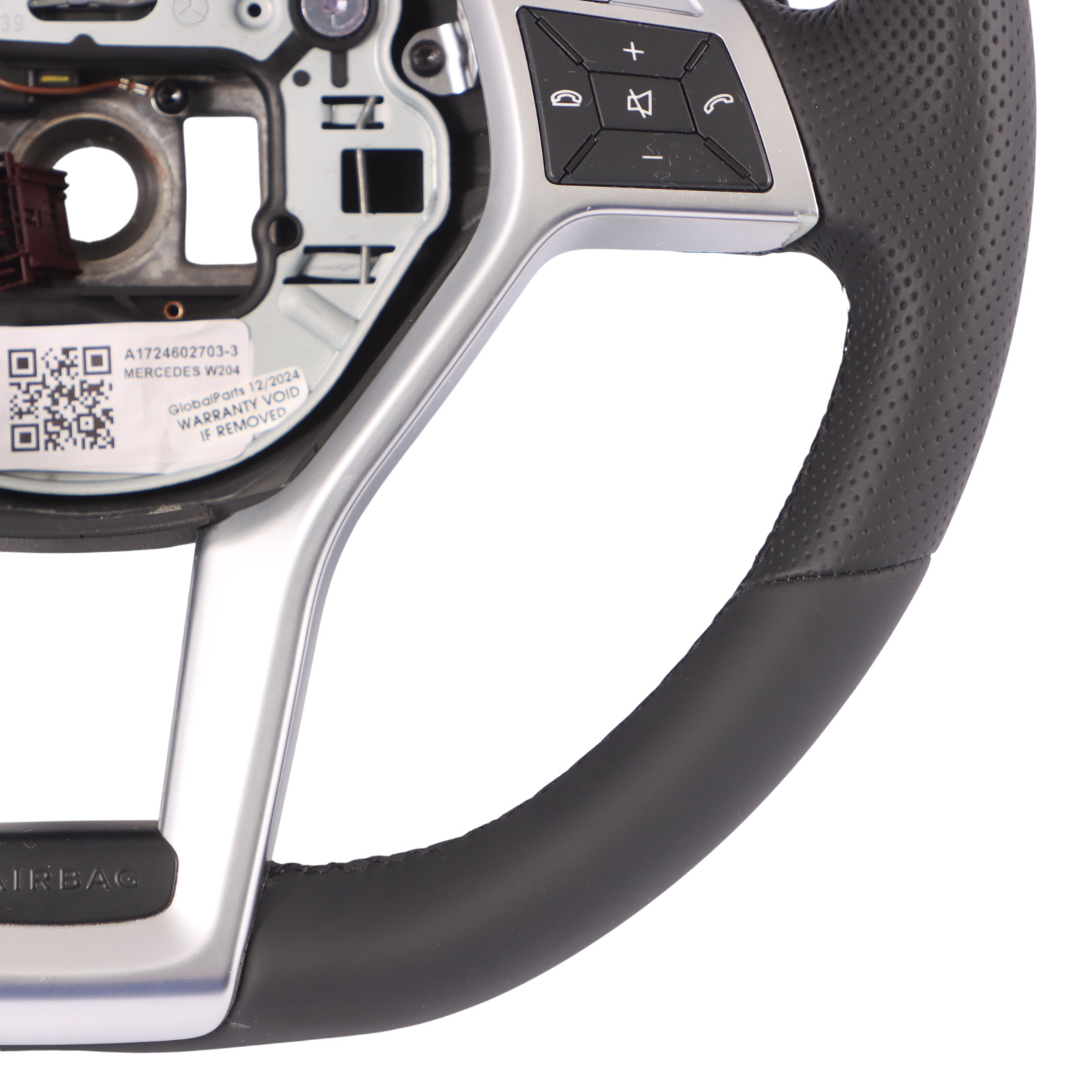 Steering Wheel Mercedes W204 W207 W212 W218 NEW Black Leather Sport Paddle Shift