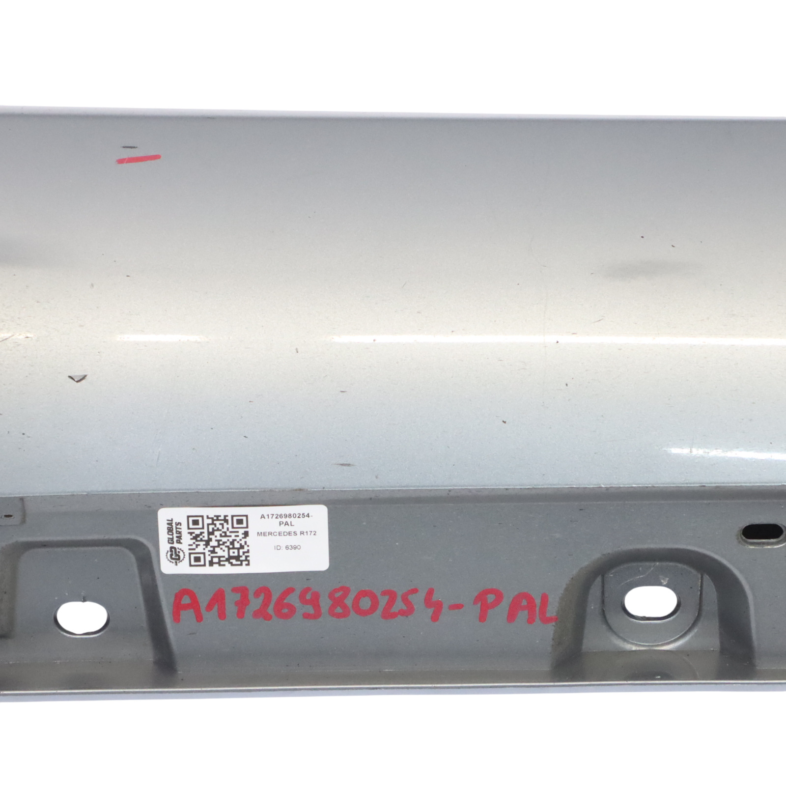 Mercedes R172 Door Sill Side Cover Skirt Right O/S Palladium Silver - 792