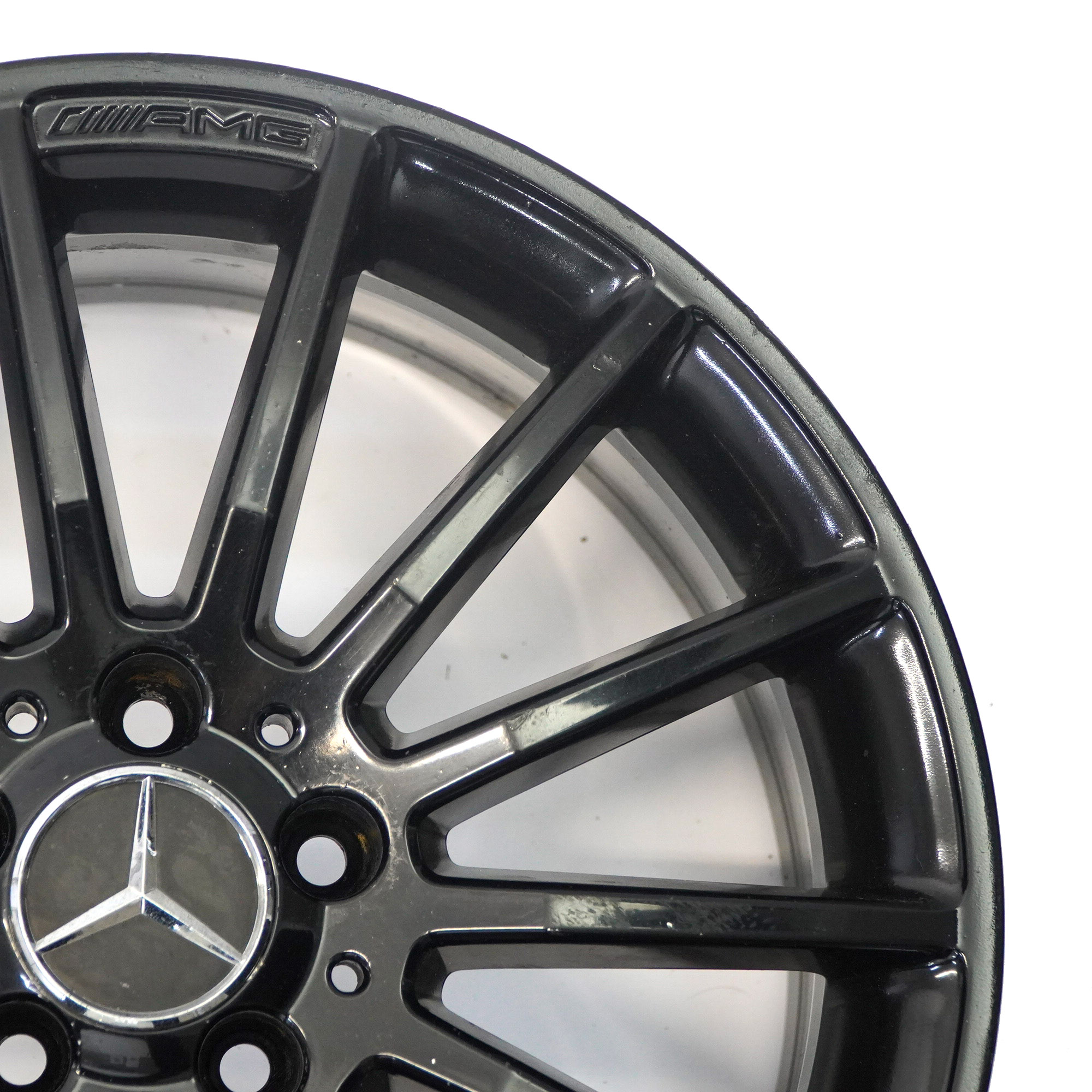 Mercedes W176 W246 AMG Schwarz Felge 18" ET:52 7.5J A1764010200