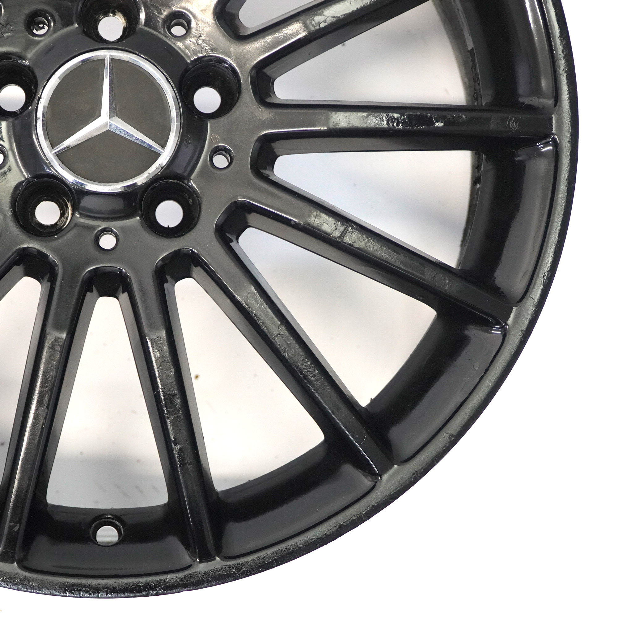 Mercedes W176 W246 AMG Schwarz Felge 18" ET:52 7.5J A1764010200