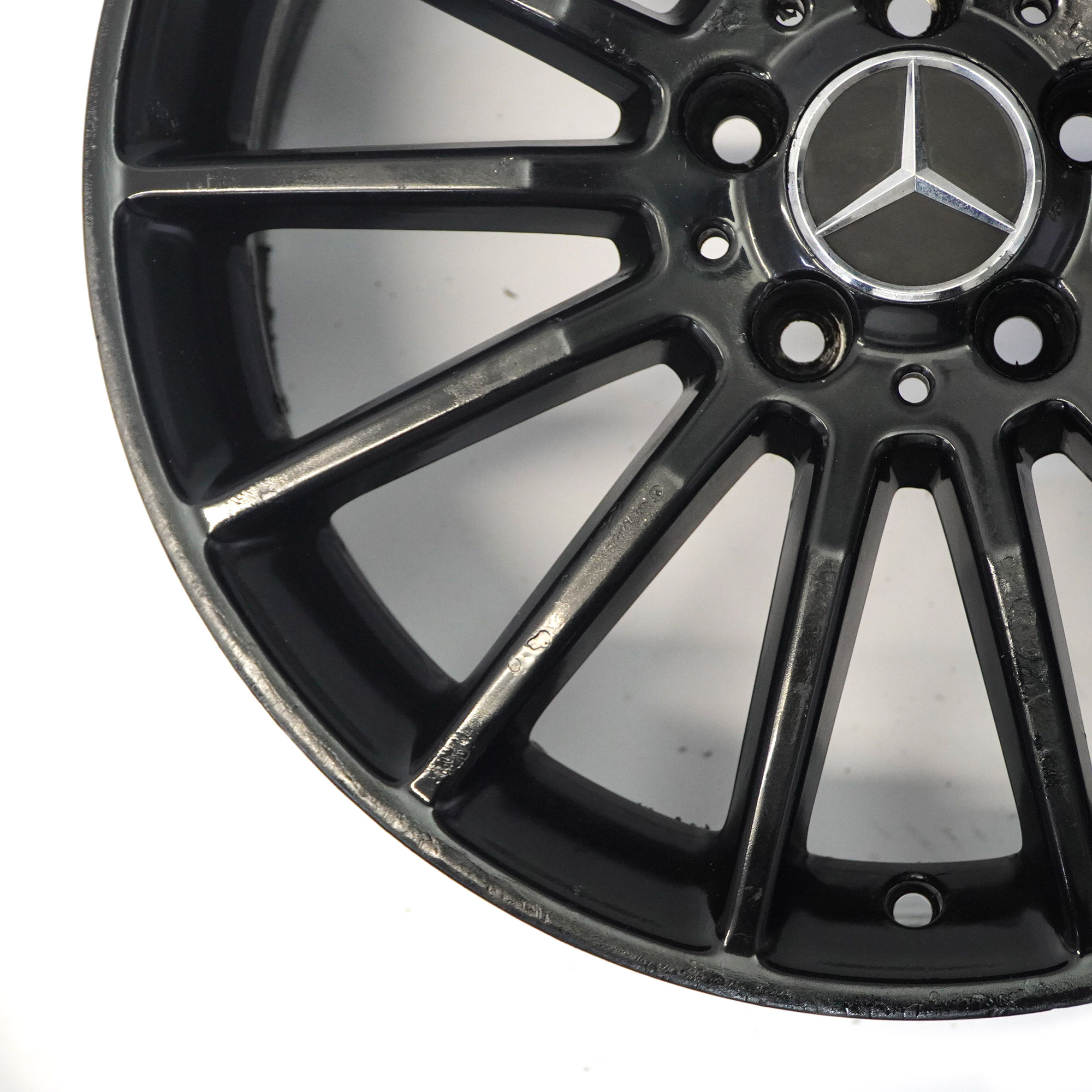 Mercedes W176 W246 AMG Schwarz Felge 18" ET:52 7.5J A1764010200