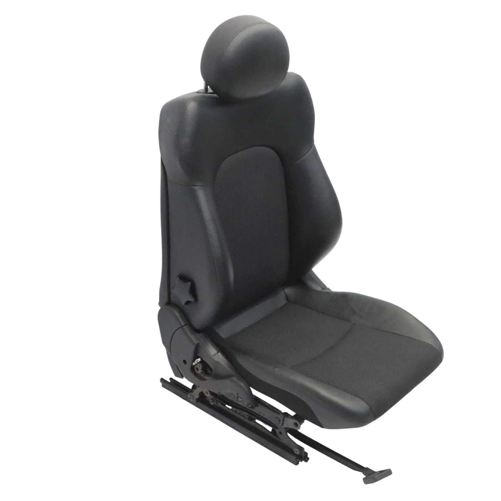 Mercedes CL203 Sitz Vorne Links Interieur Beheizt Schwarz Leder