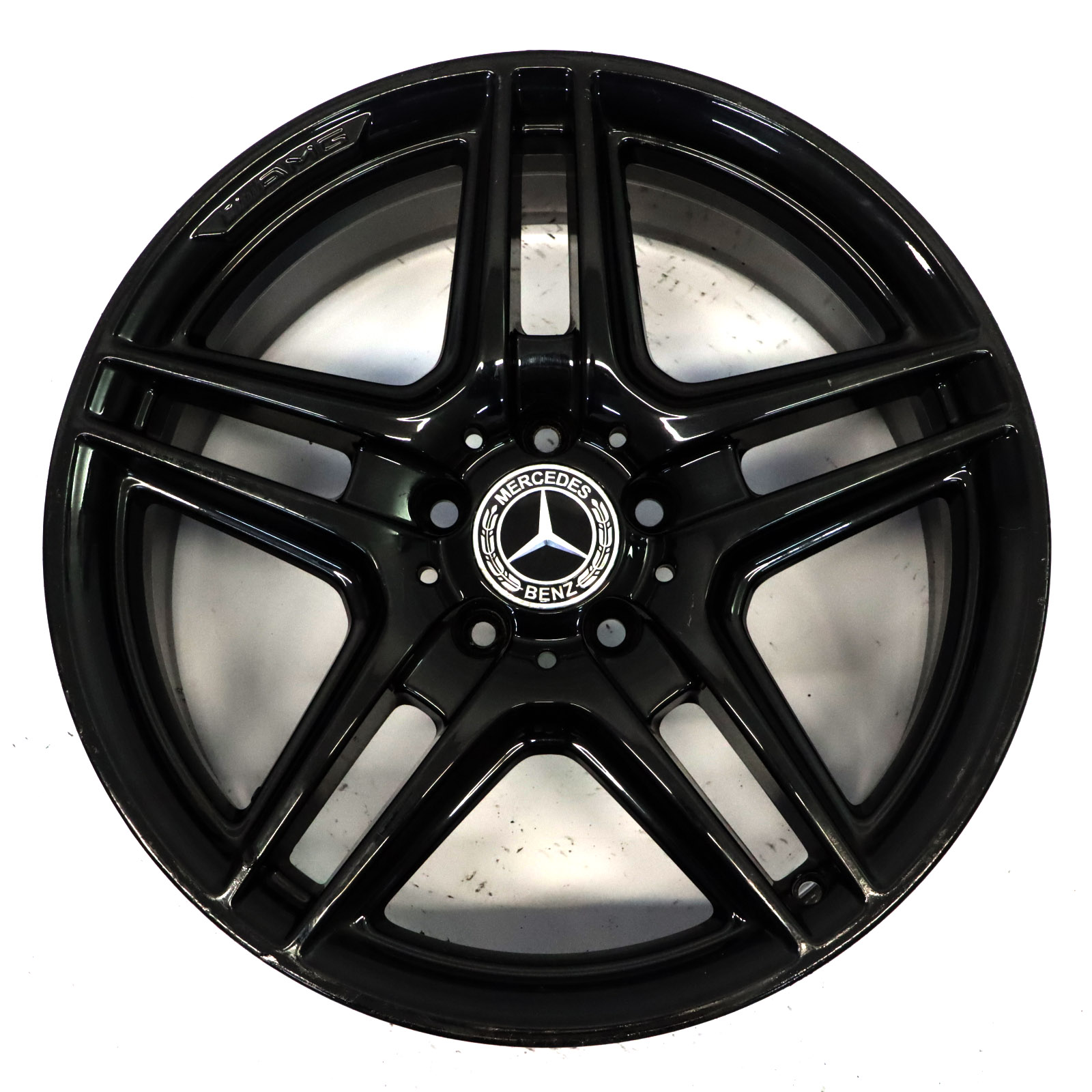 Mercedes W204 AMG Black 5-Double Spoke Wheel Alloy Rim 18" ET:50 8J A2044014102