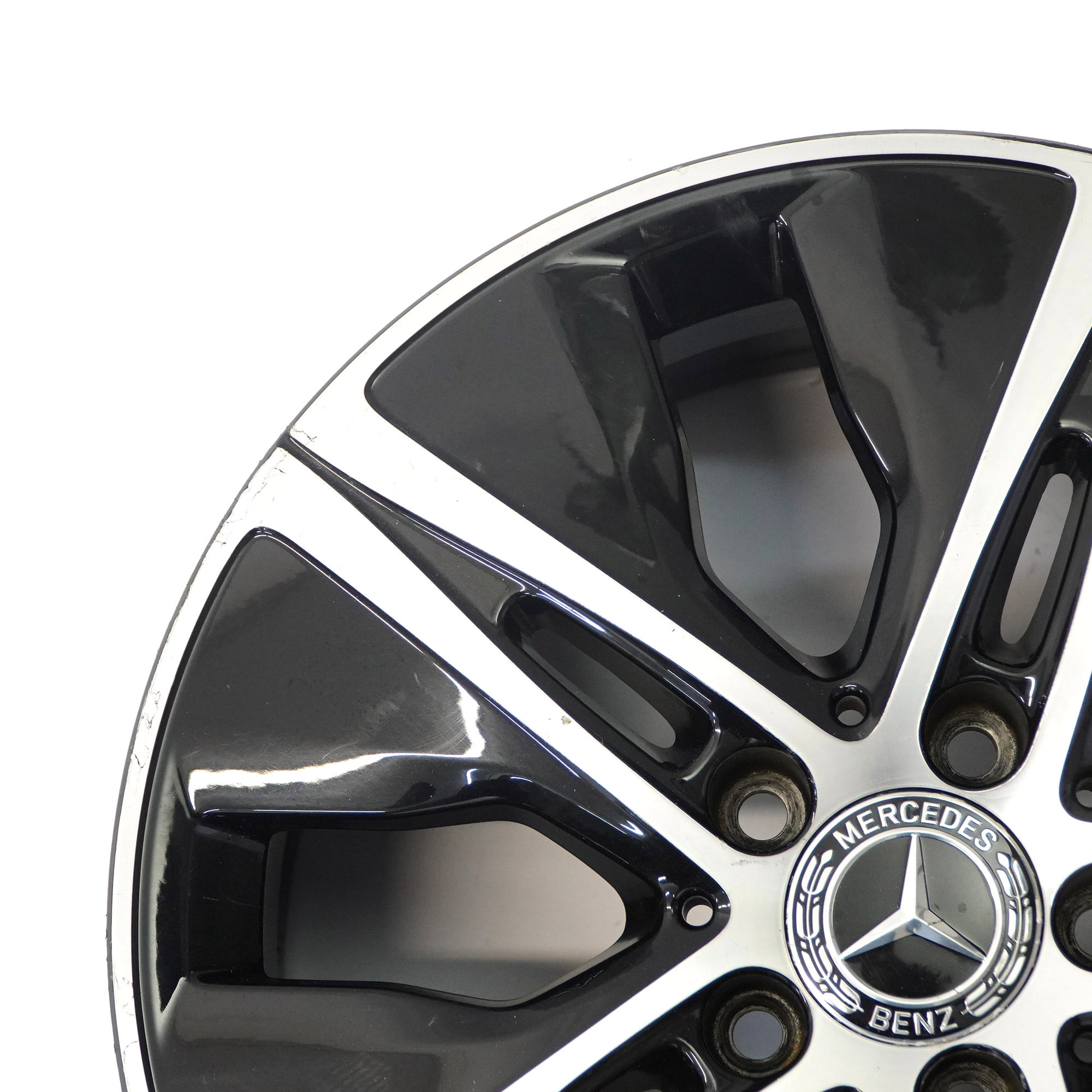 Mercedes W205 Wheel Alloy Rim 17" 7J ET:48.5 5-Spoke All Round A2054019000