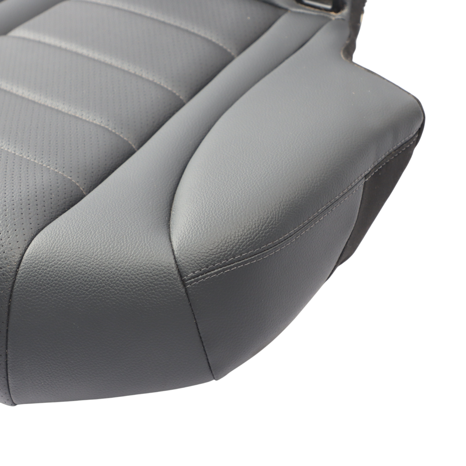 Mercedes W205 Rücksitzbank Couchverkleidung Trim Schwarz Kunstleder A2059200650