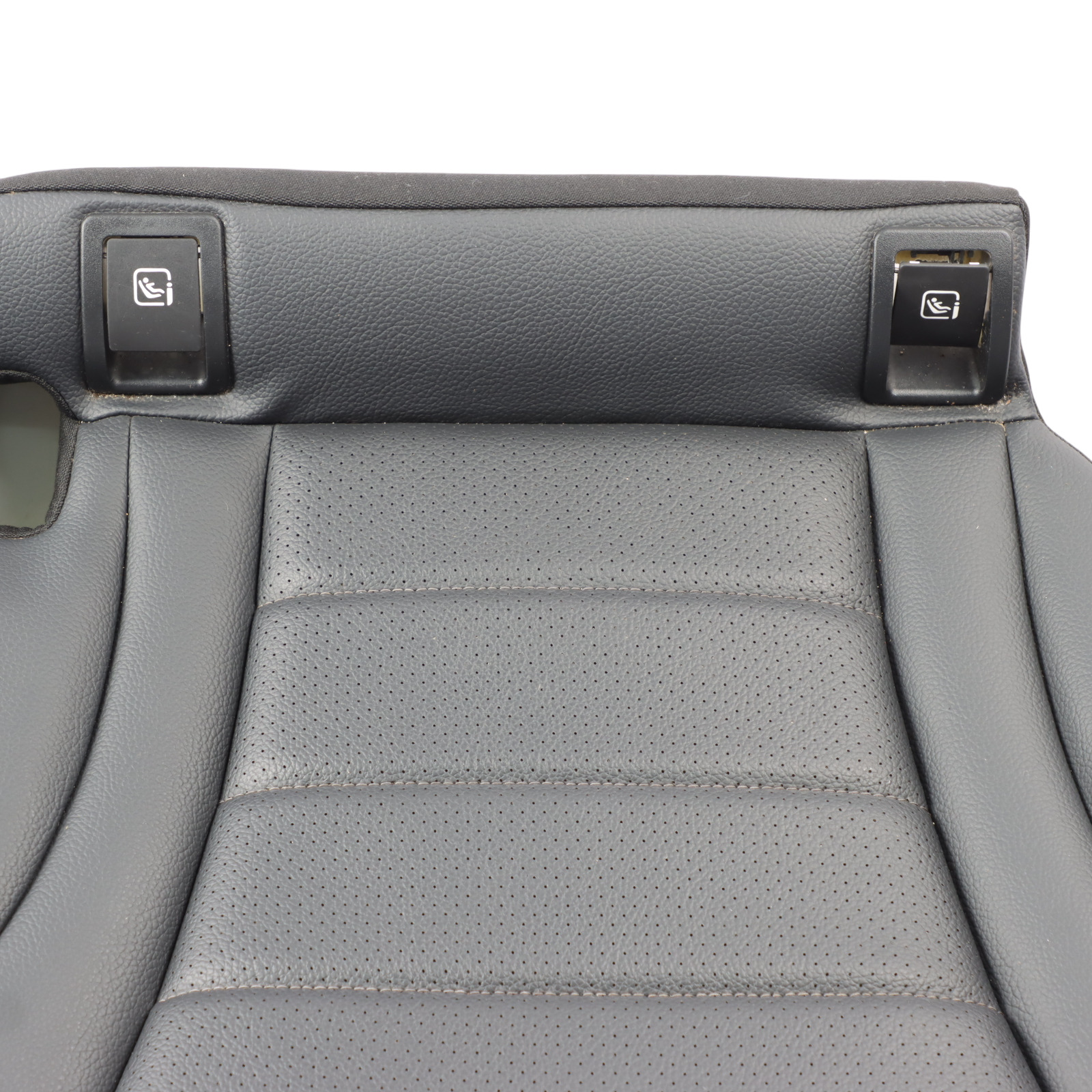 Mercedes W205 Rücksitzbank Couchverkleidung Trim Schwarz Kunstleder A2059200650