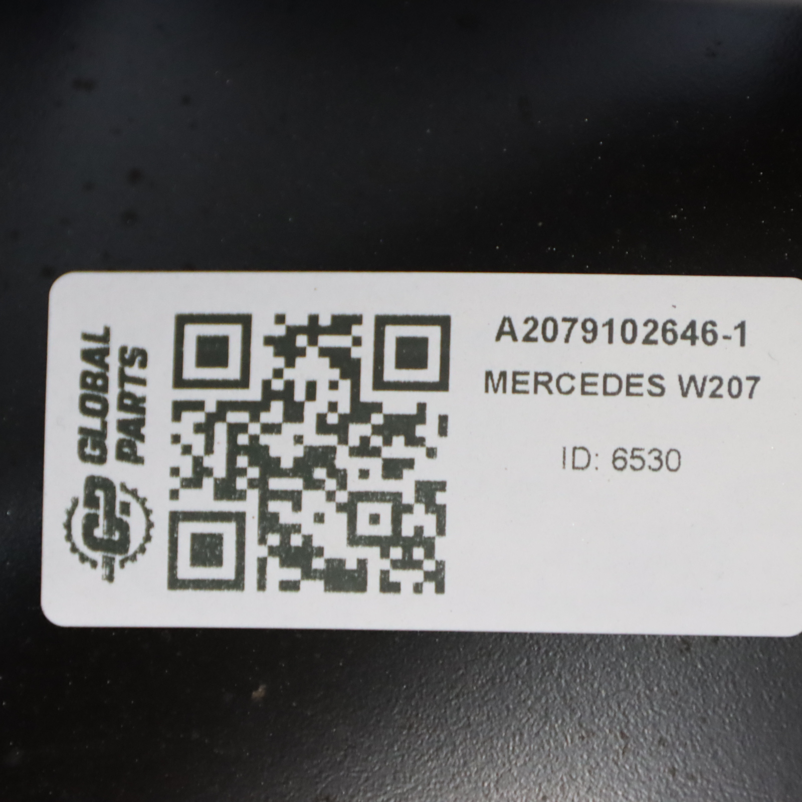 Mercedes W207 Vordersitzbezug Beheizt Links Rechts Leder A2079102646