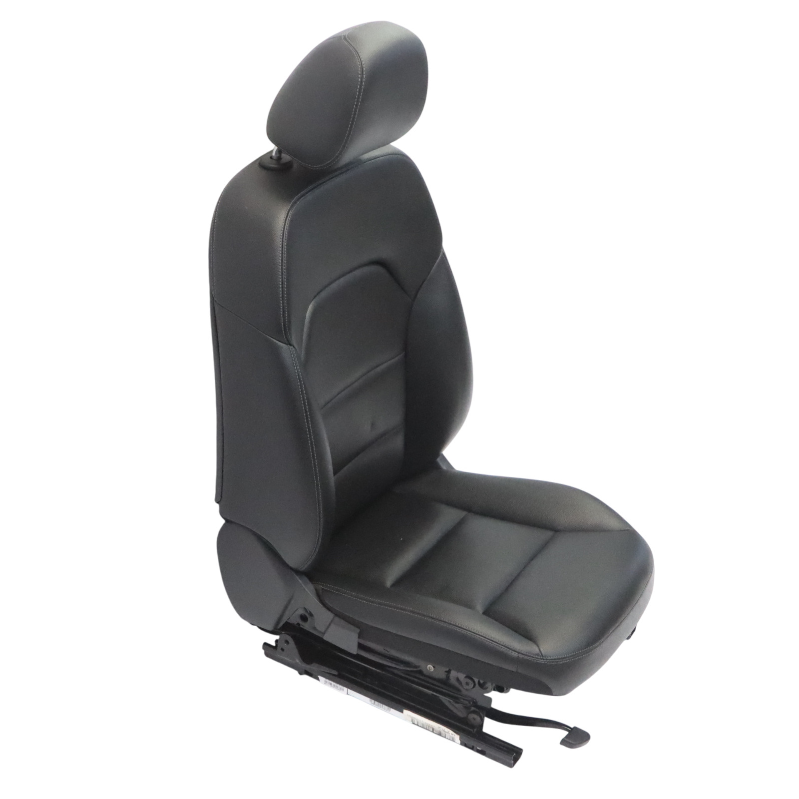 Mercedes W176 Vorder Sitz Links Interieur Kunst Leder Schwarz