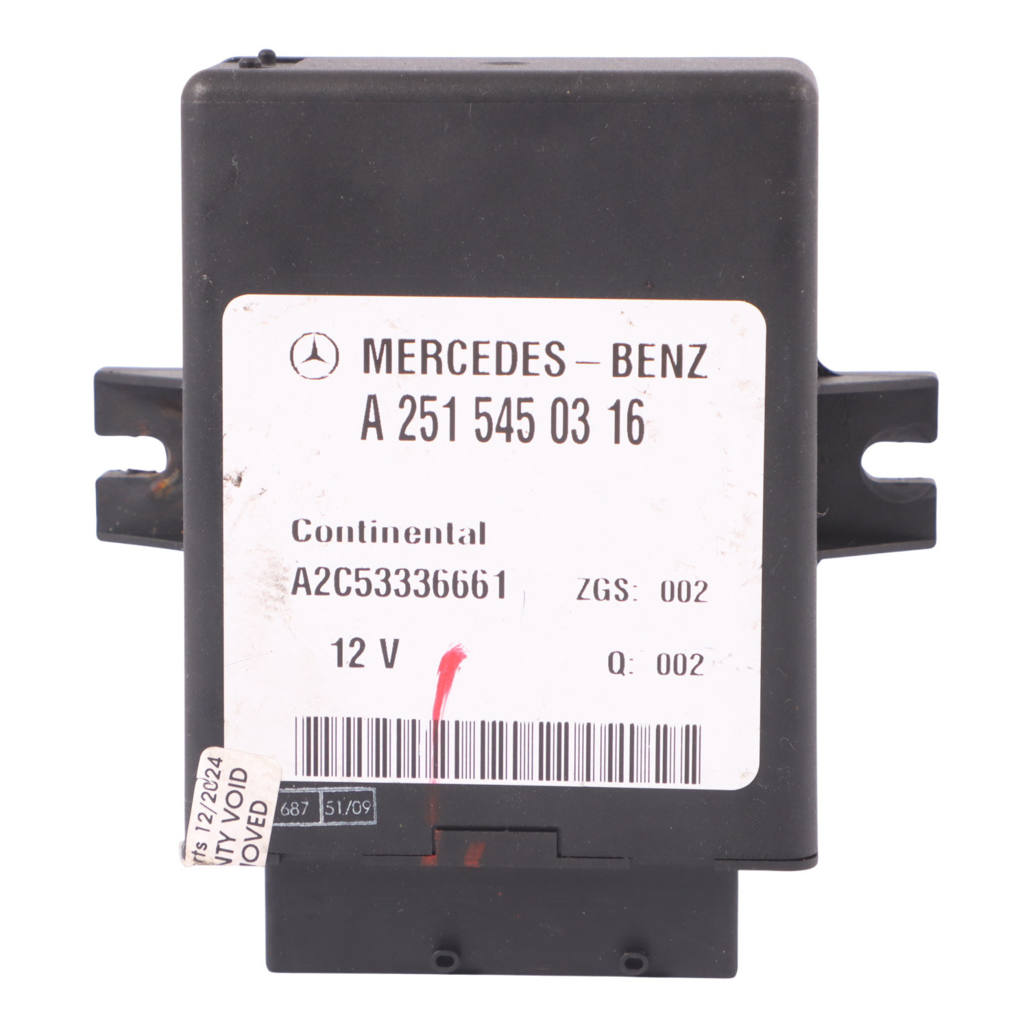 Mercedes W251 W211 Air Suspension Control Module Unit ECU A2515450316