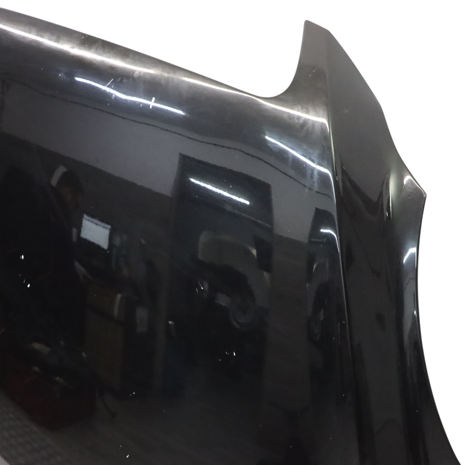 Mercedes W251 Hood Bonnet Trim Panel Covering Obsidian Black Metallic - 197