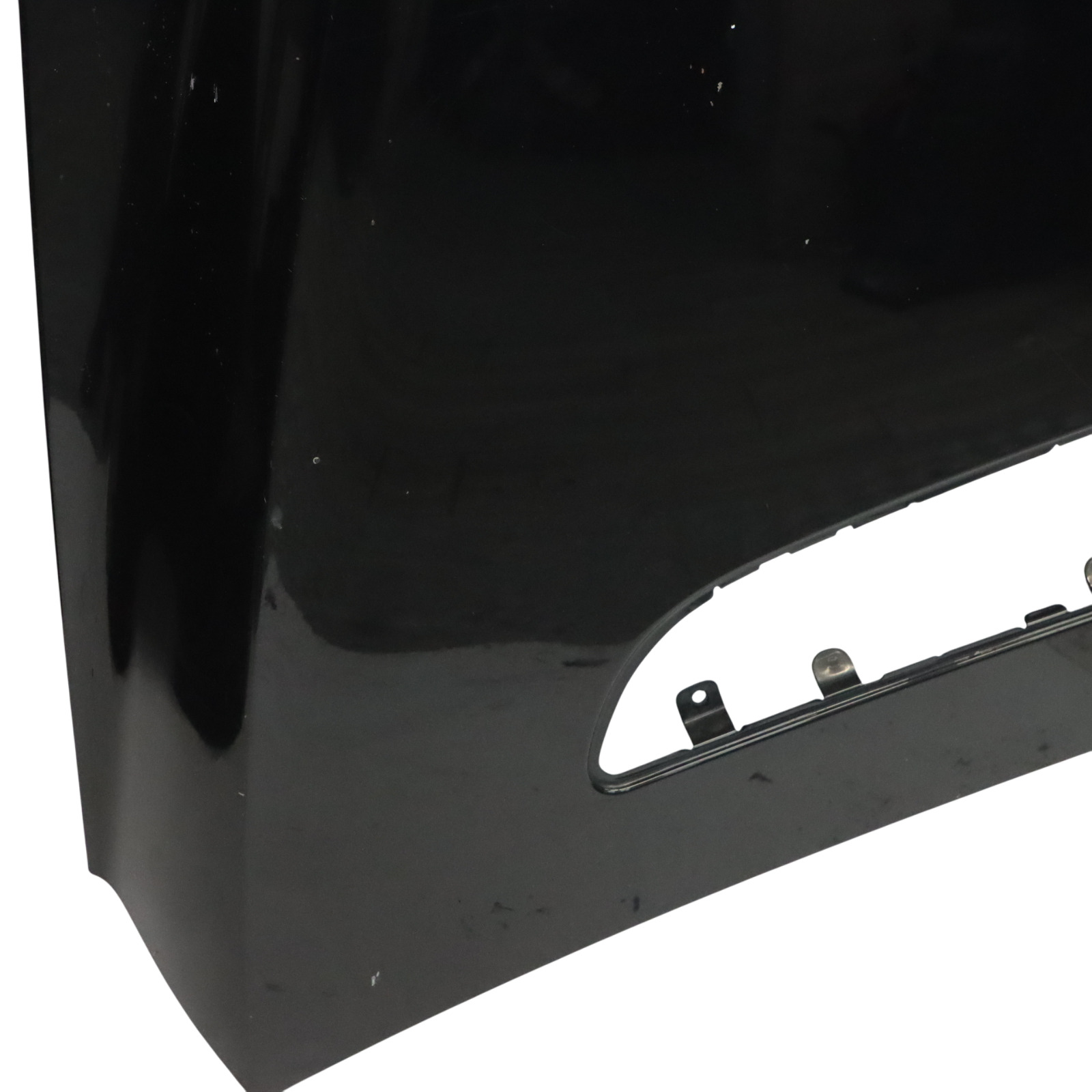 Mercedes W251 Hood Bonnet Trim Panel Covering Obsidian Black Metallic - 197