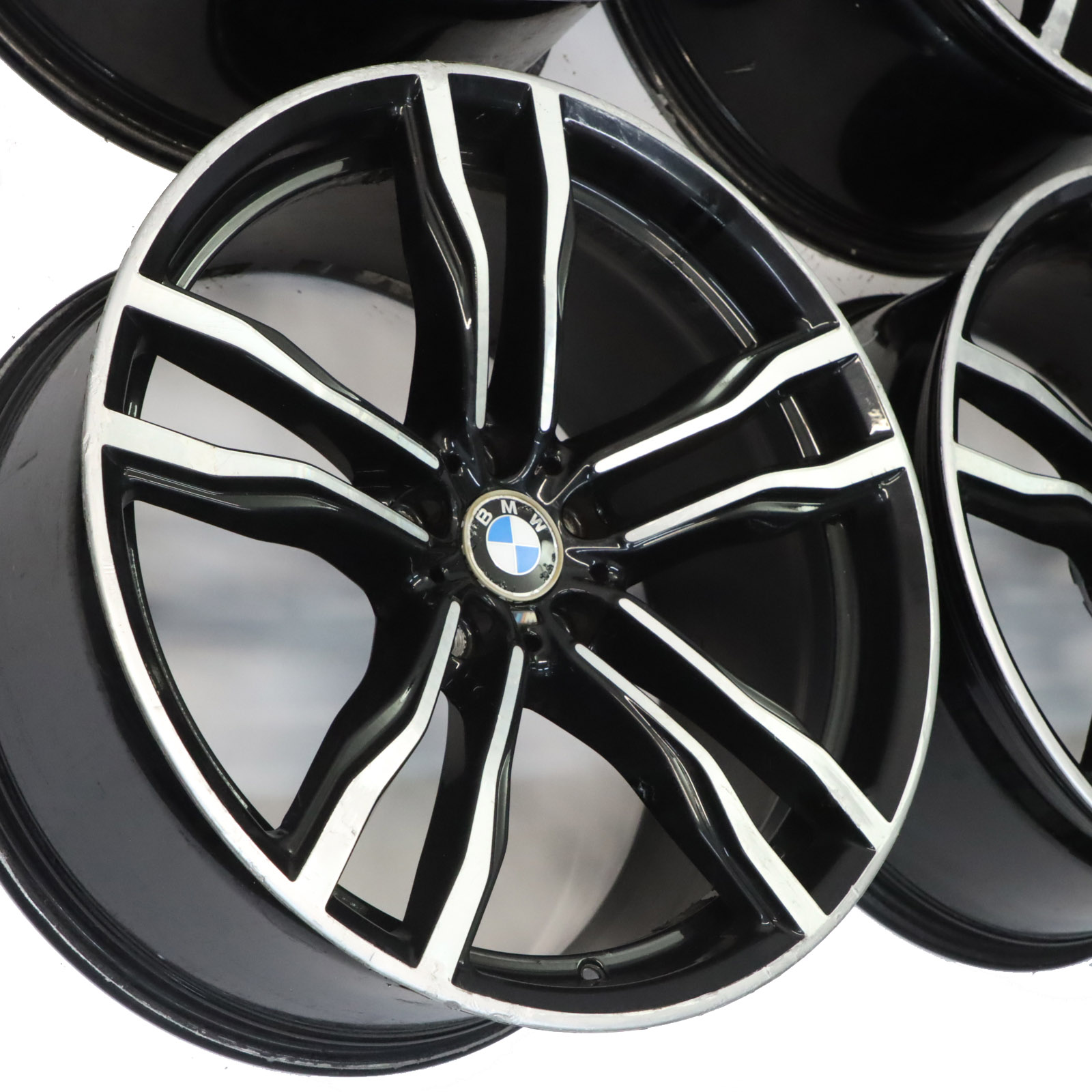 BMW X5 E70 Wheel Alloy Rims Set 21" Star Spoke Front 10J Rear 11.5J