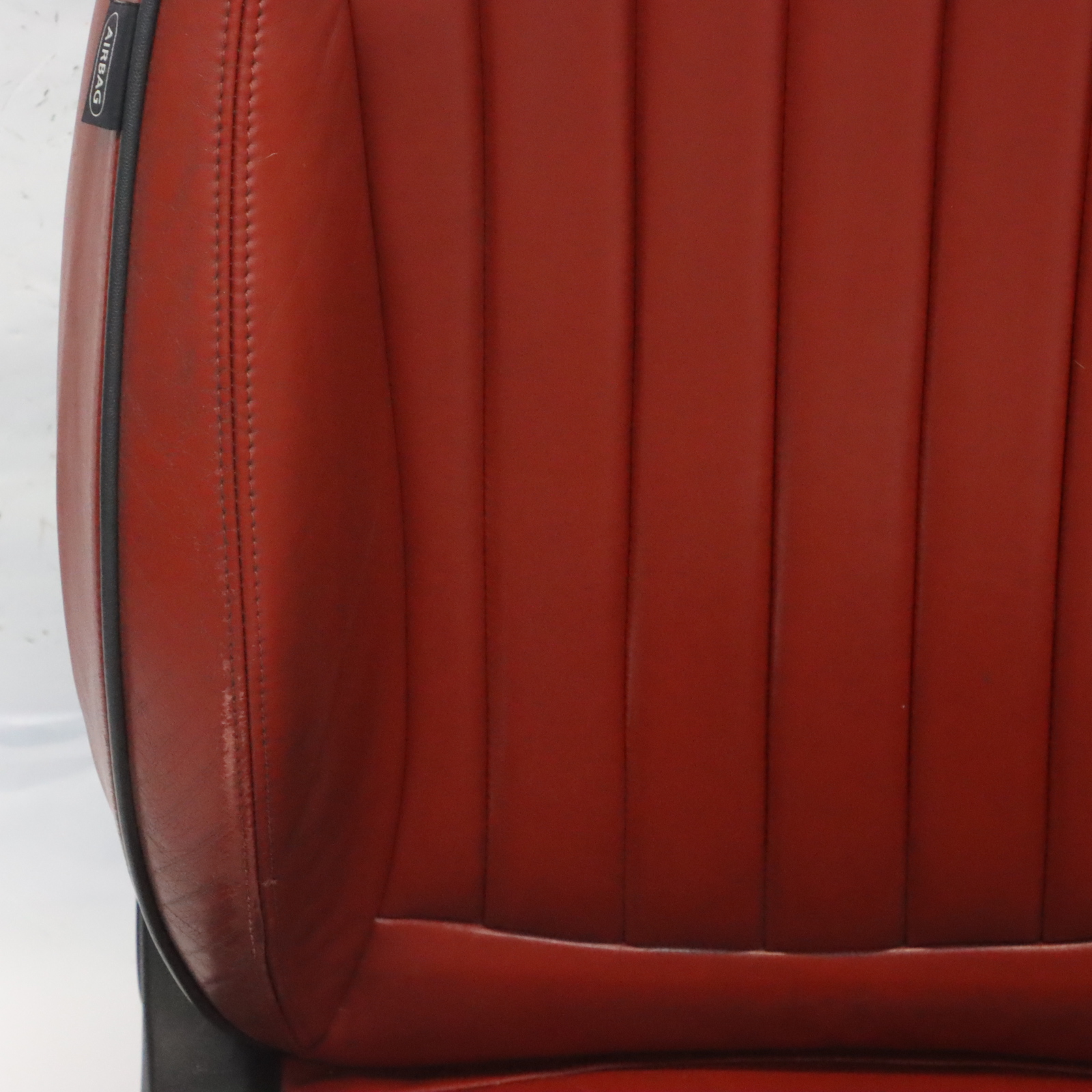 Mini R56 Sport Heizung Voll Leder Innensitze Sitz Sitze Rot Vorne Hinten