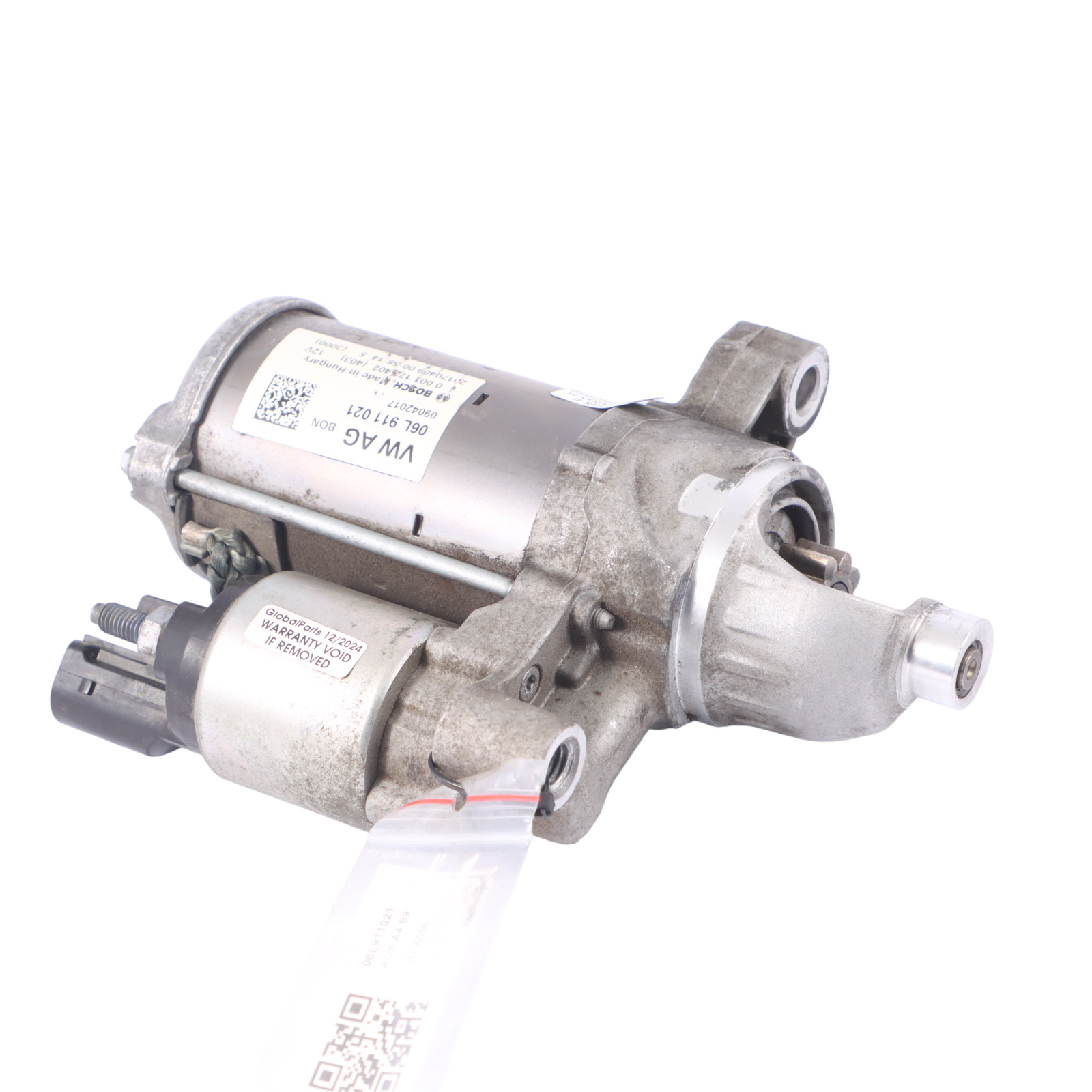 Audi A4 B9 2.0 TFSI CVKB Benzin Motor Anlasser 06L911021