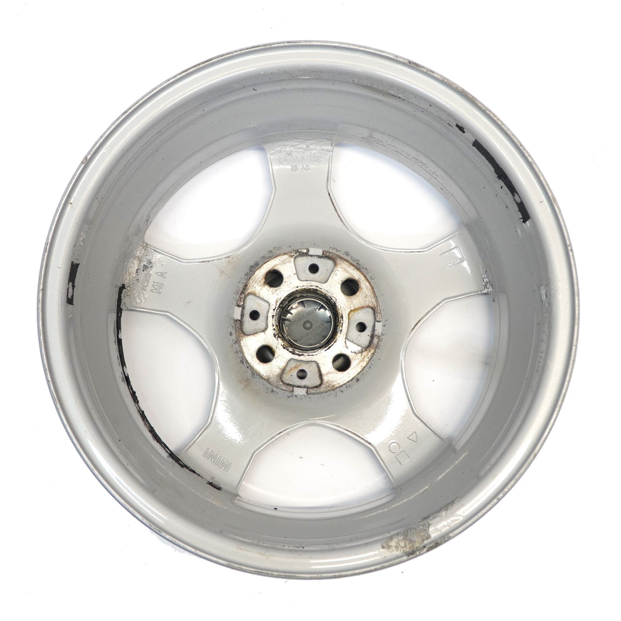 Mini Cooper One R50 R52 Silver Wheel Alloy Rim 16 6,5J ET:48 5-Spider Spoke 83