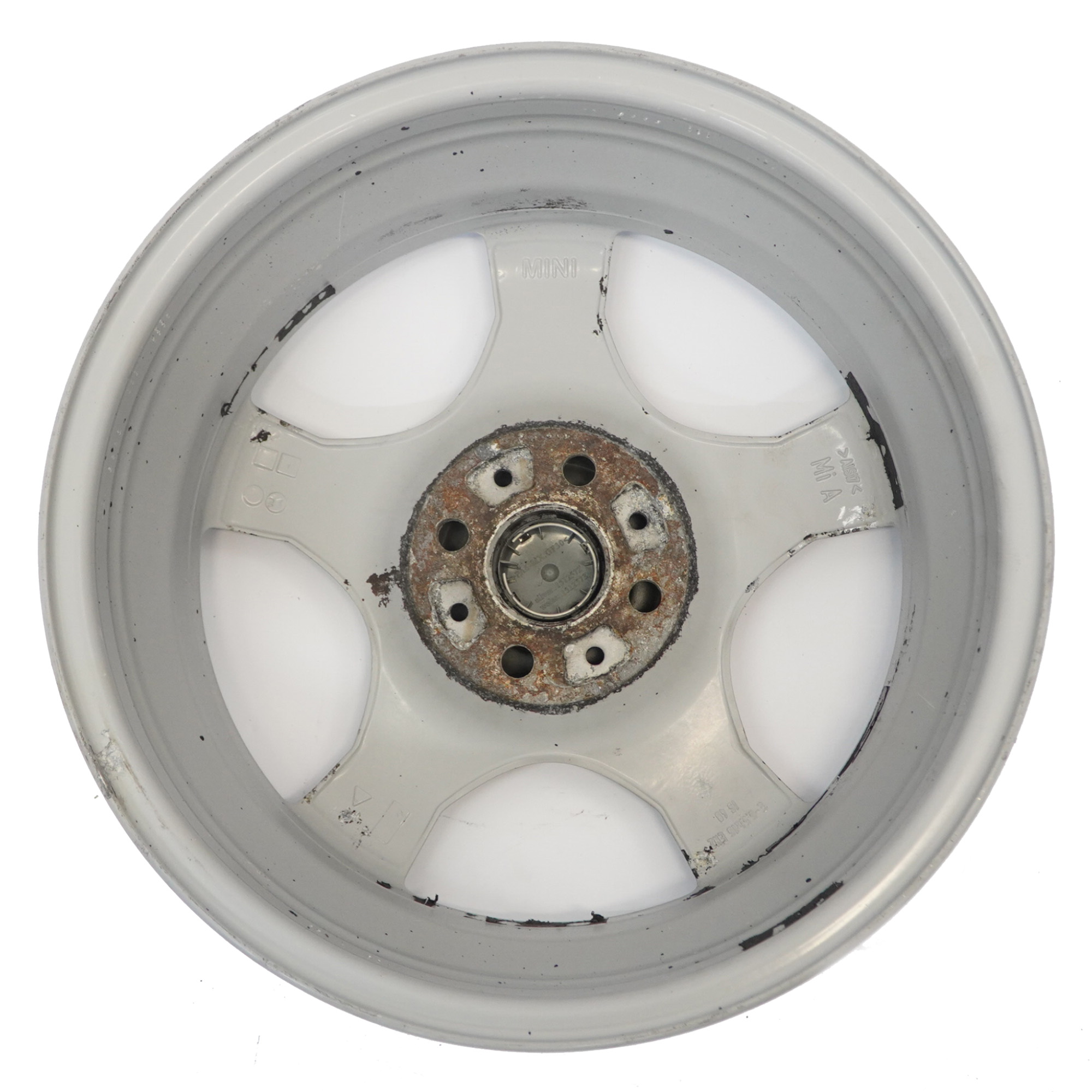 Mini Cooper R50 Argent Jante Alliage 16 6,5J ET:48 5-Spider Spoke 83 1512348