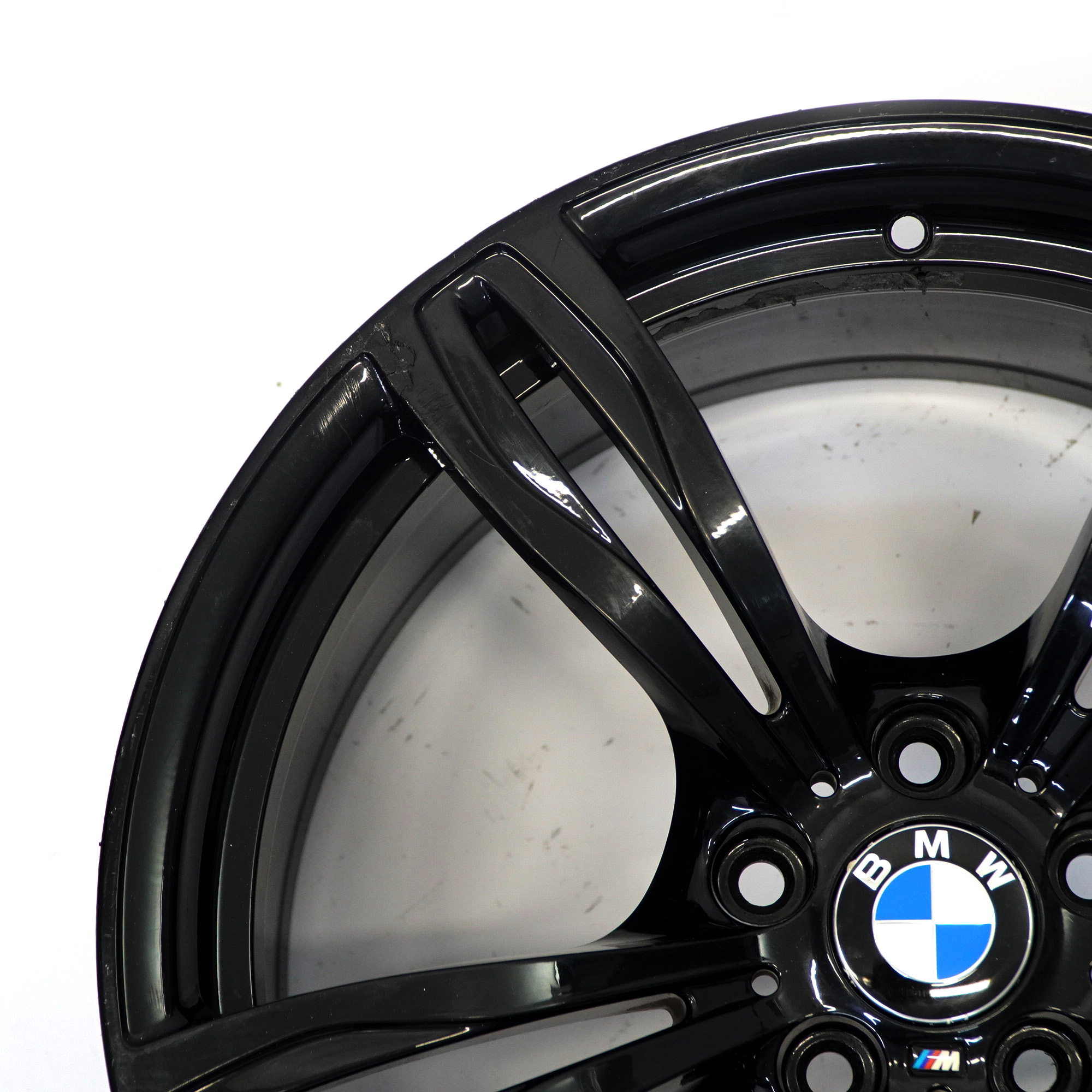 BMW F12 F13 Schwarz Alufelge 20" 9,5J ET31 M Doppelspeiche 343 2284707