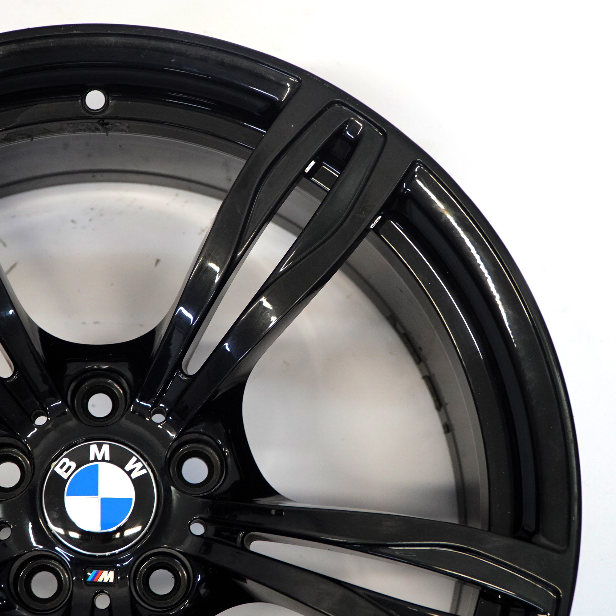 BMW F12 F13 Schwarz Alufelge 20" 9,5J ET31 M Doppelspeiche 343 2284707